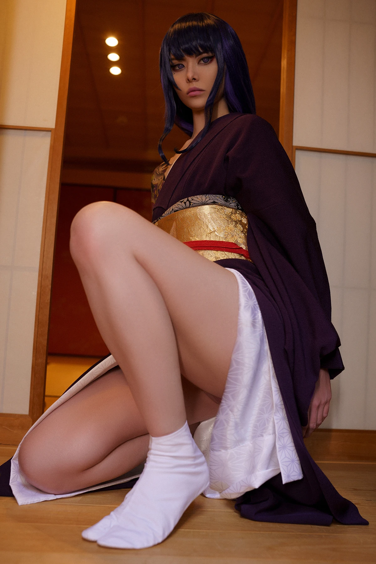 Cosplay Vinnegal – Raiden Shogun Kimono - P13