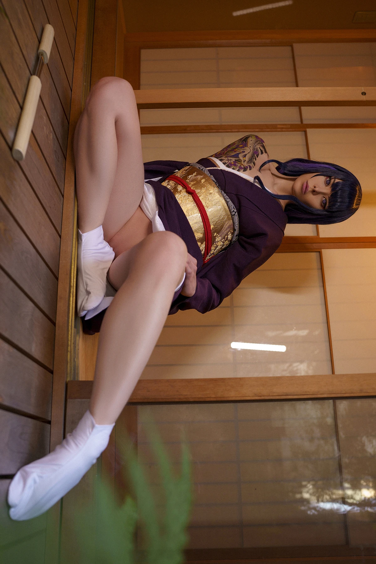 Cosplay Vinnegal – Raiden Shogun Kimono - P14