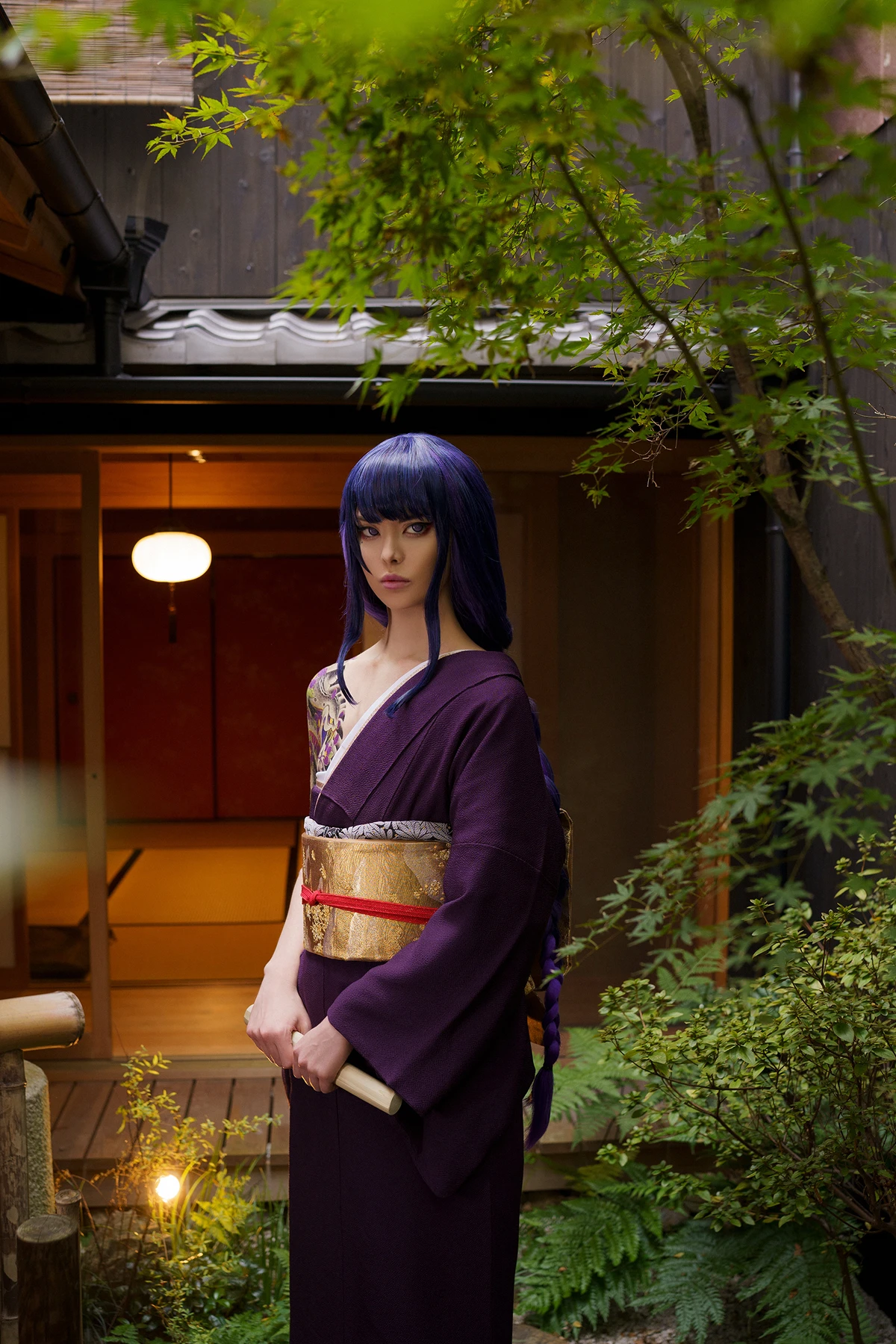 Cosplay Vinnegal – Raiden Shogun Kimono - P1