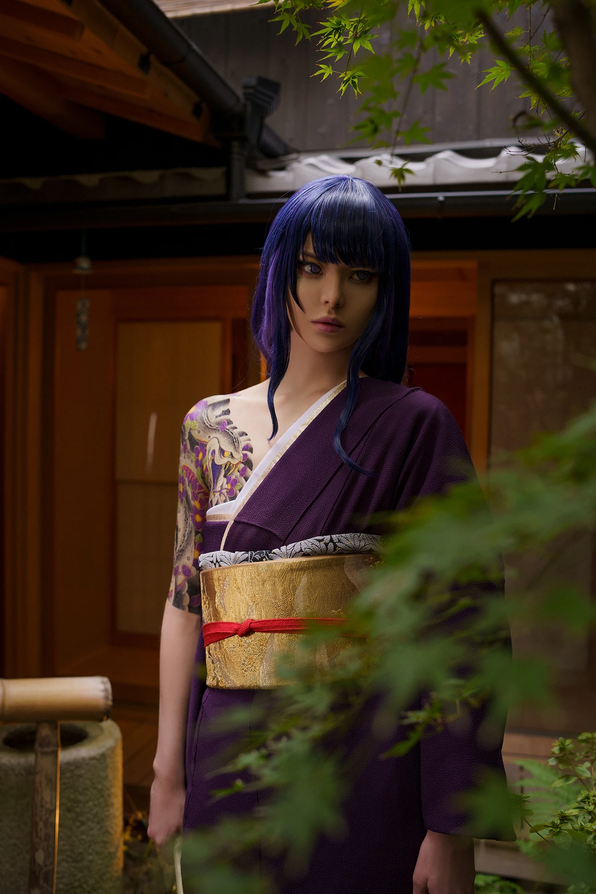 Cosplay Vinnegal – Raiden Shogun Kimono - P3