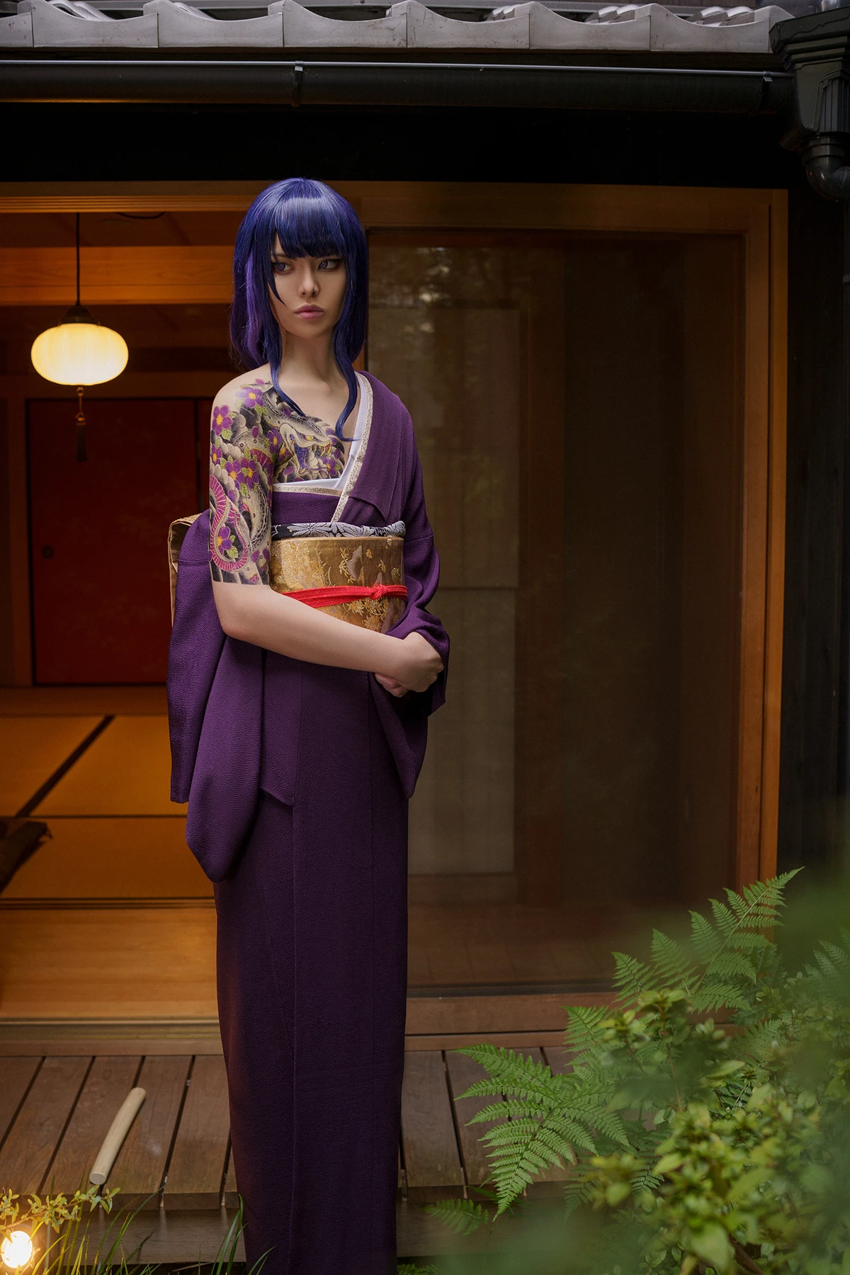 Cosplay Vinnegal – Raiden Shogun Kimono - P6