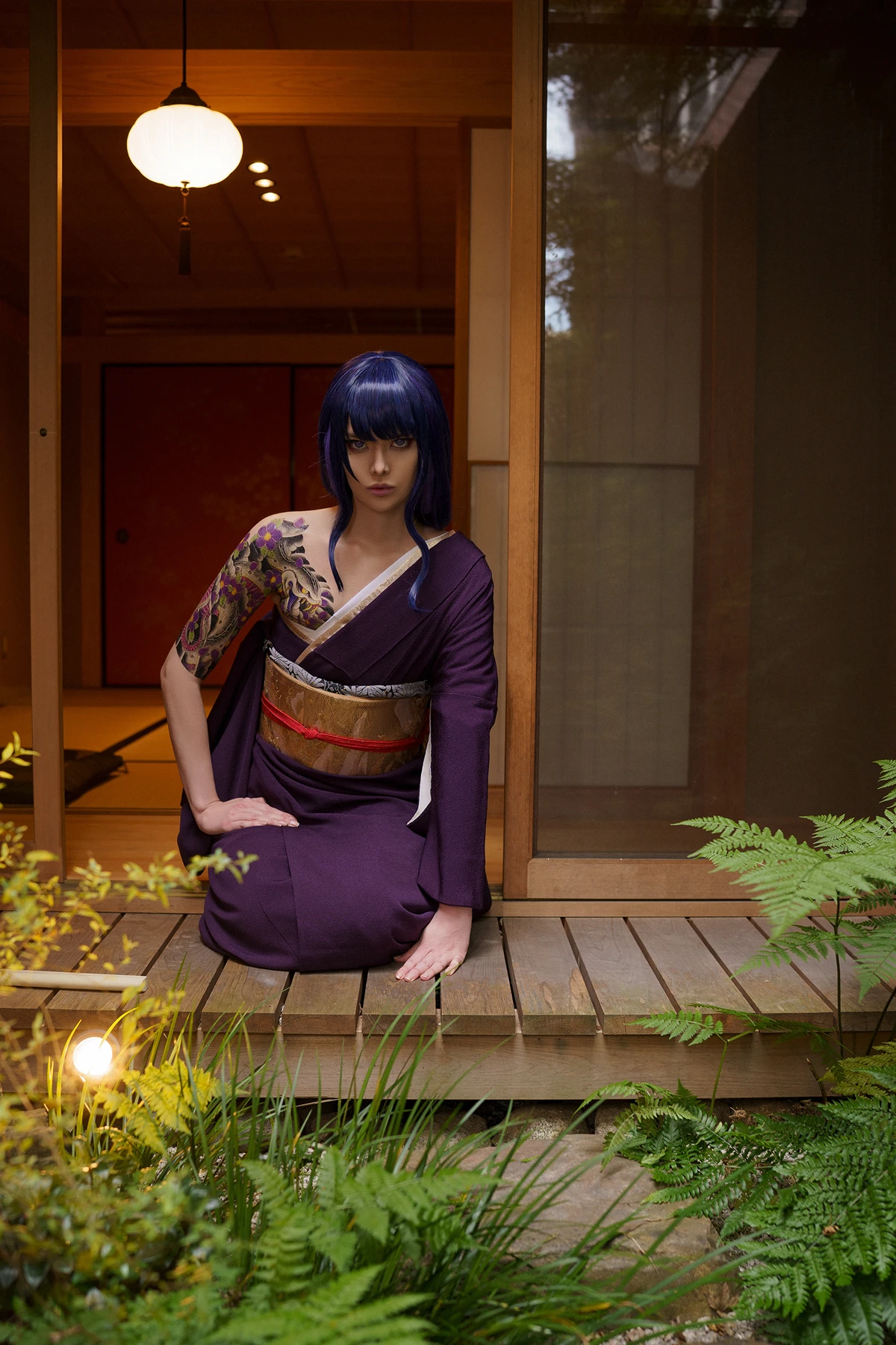Cosplay Vinnegal – Raiden Shogun Kimono - P7