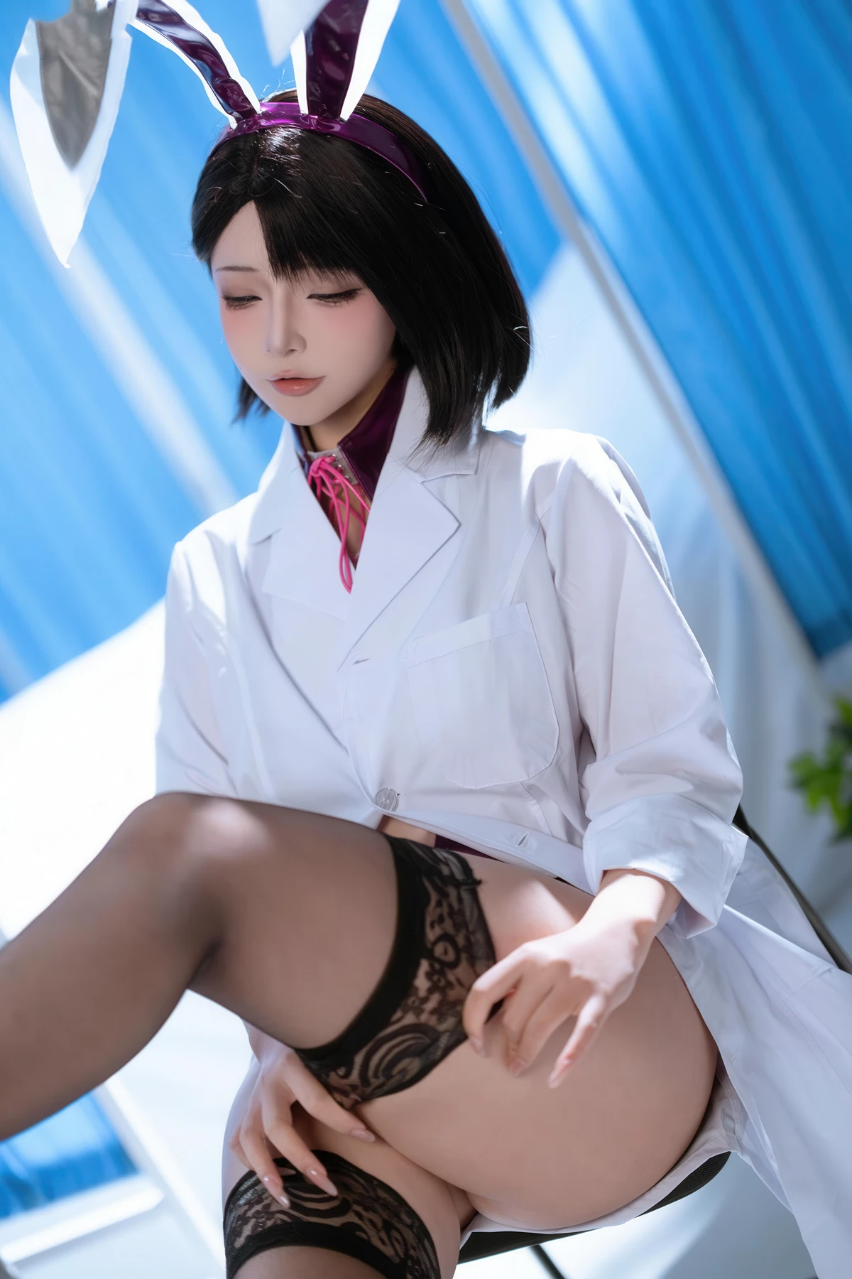 Cosplay Yuuhui玉汇 – 校医室 Set.01 - P10
