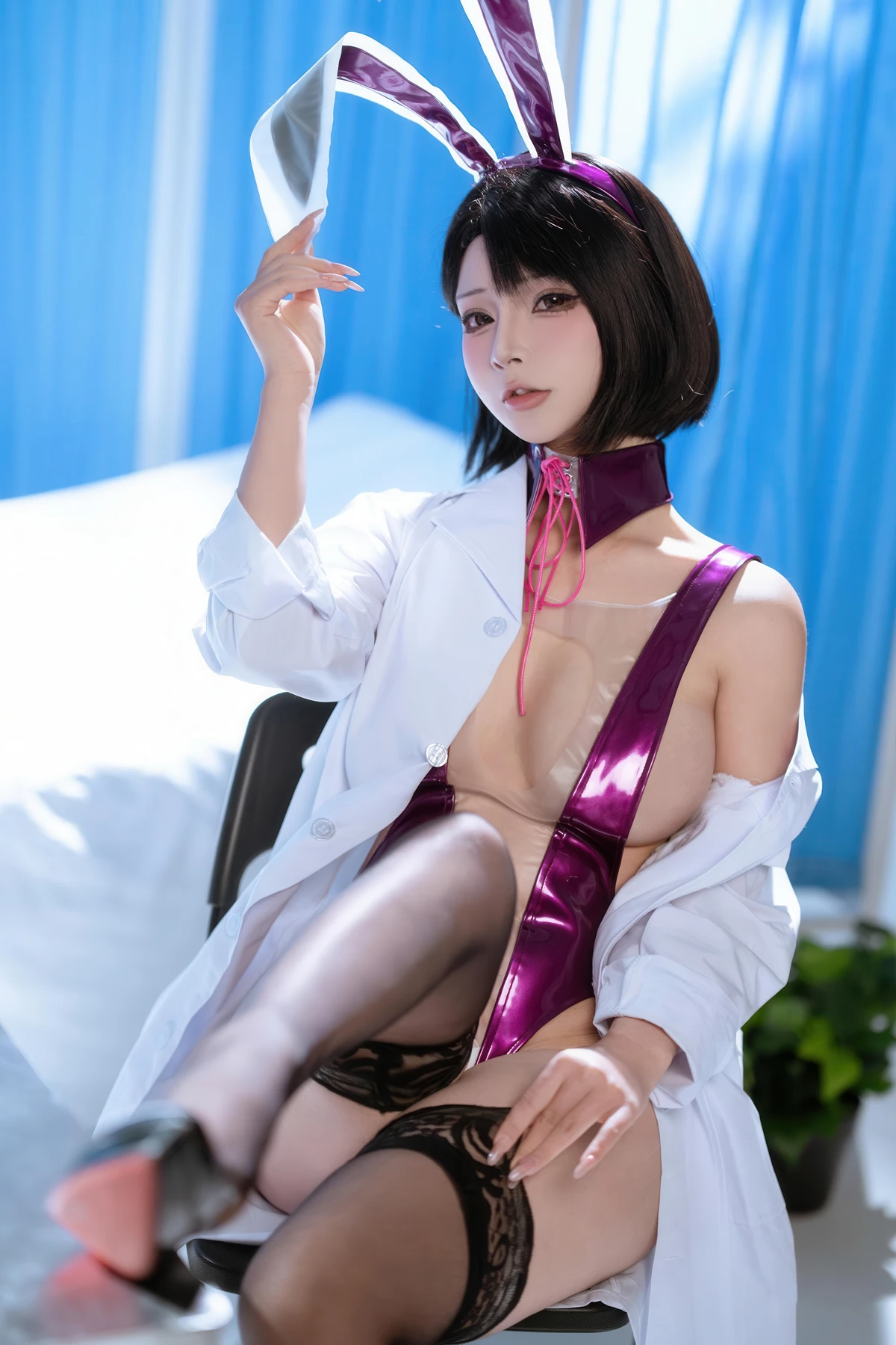 Cosplay Yuuhui玉汇 – 校医室 Set.01 - P13