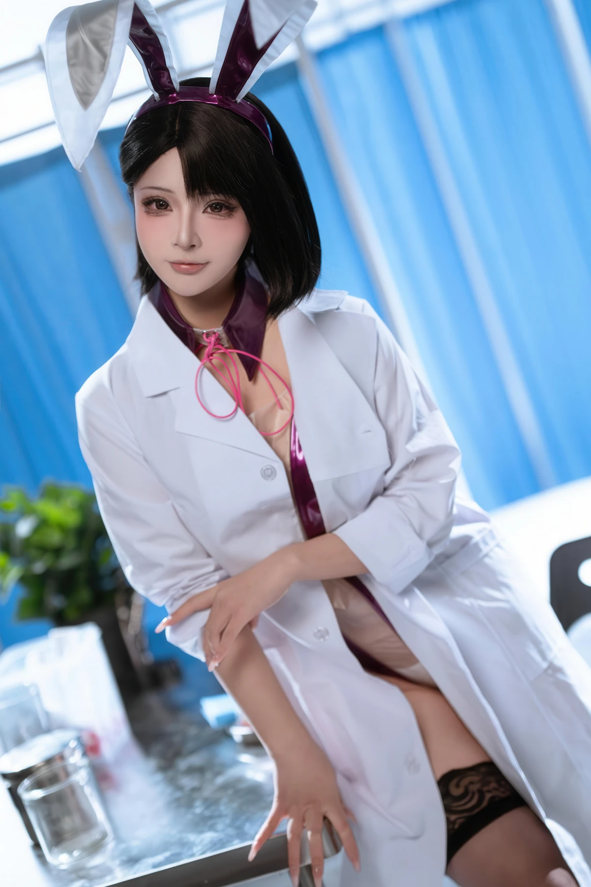 Cosplay Yuuhui玉汇 – 校医室 Set.01 - P26