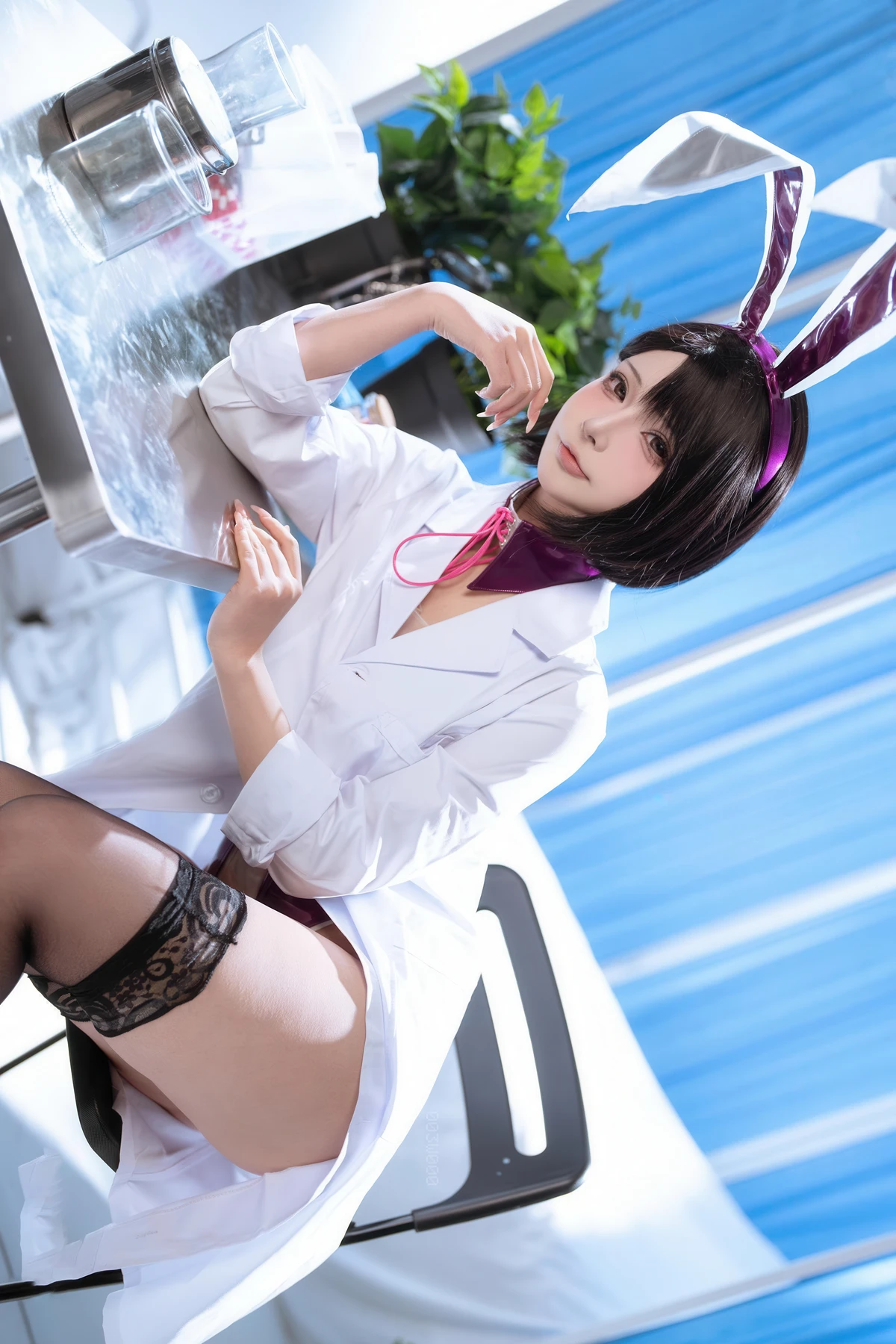 Cosplay Yuuhui玉汇 – 校医室 Set.01 - P4
