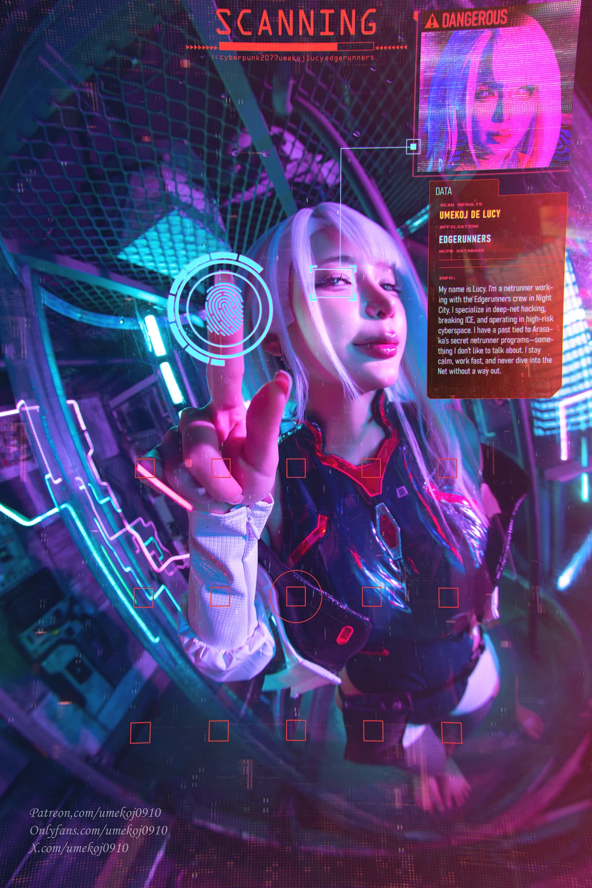 Cosplay Umeko.J – Lucy Cyberpunk Edgerunner Set.01 - P18