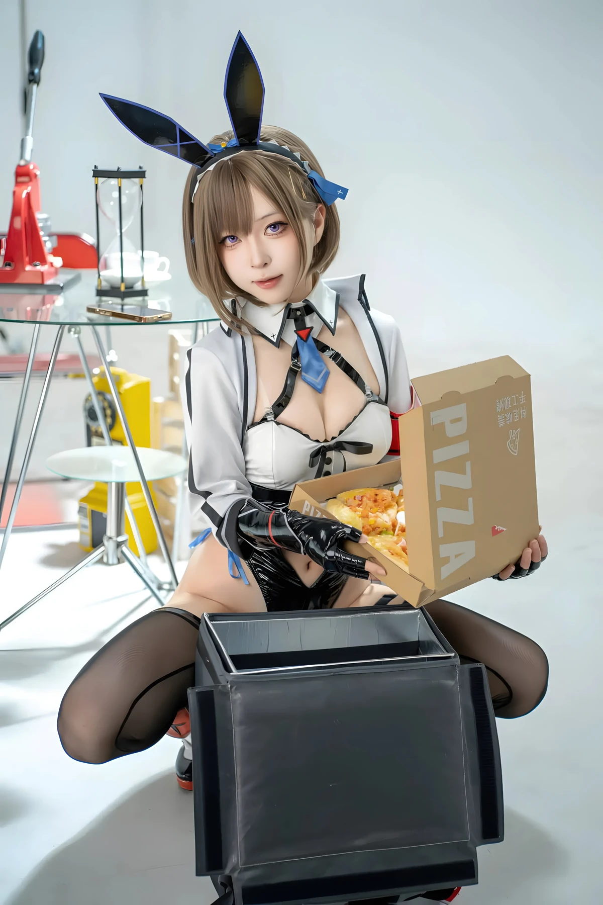Cosplay 矢量鱼 – 外卖兔女郎 小葵 - P18