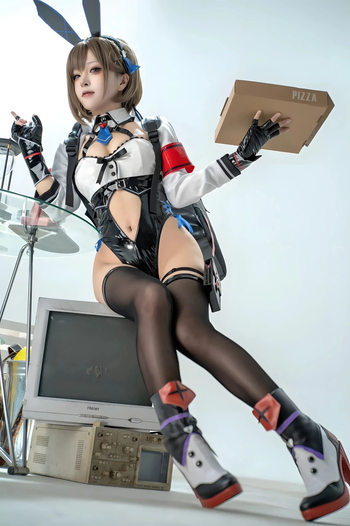 Cosplay 矢量鱼 – 外卖兔女郎 小葵 - P22