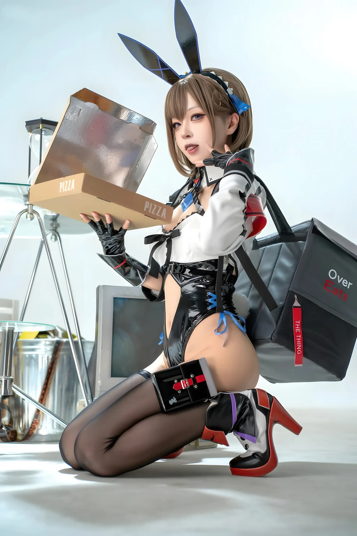 Cosplay 矢量鱼 – 外卖兔女郎 小葵 - P26