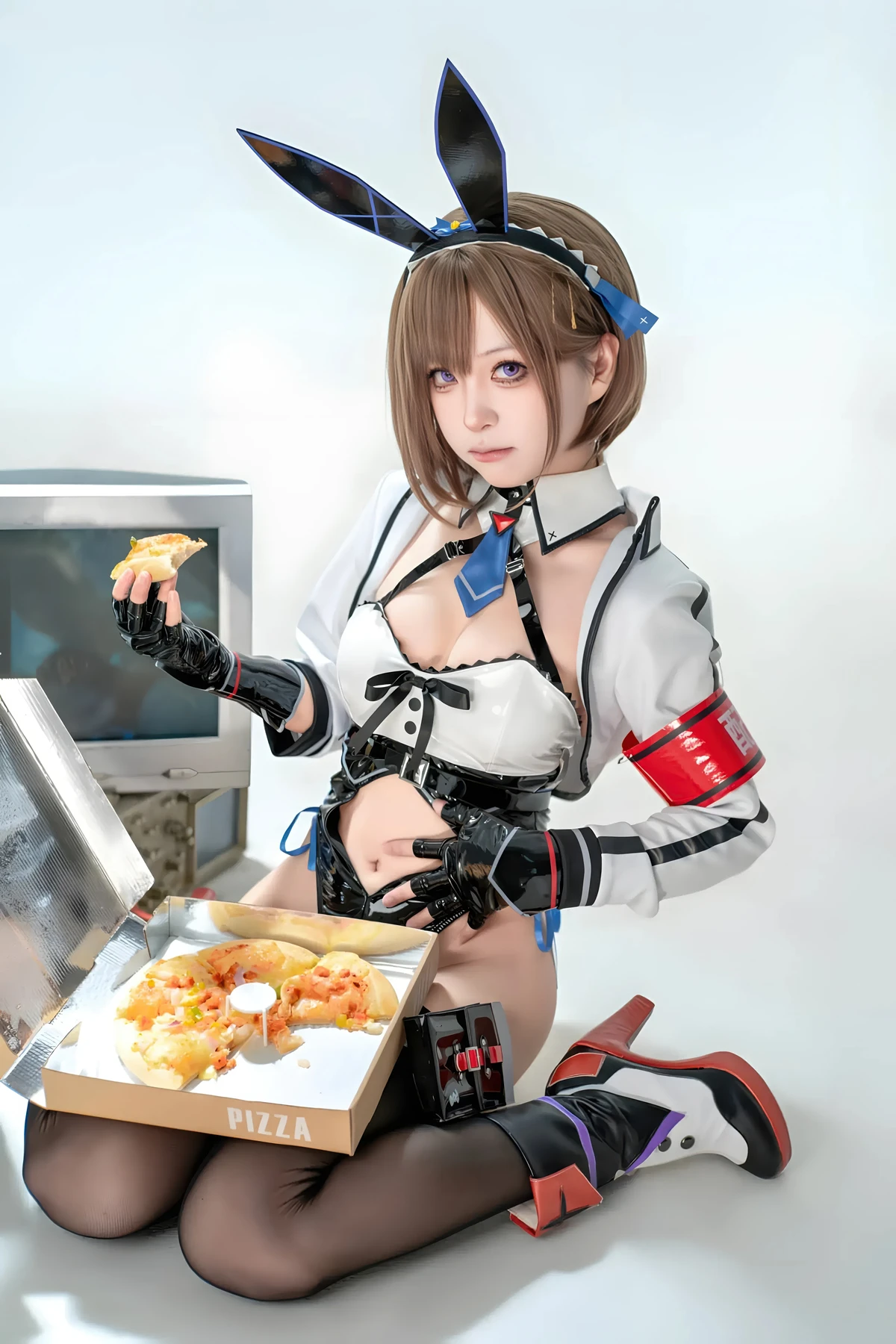 Cosplay 矢量鱼 – 外卖兔女郎 小葵 - P29
