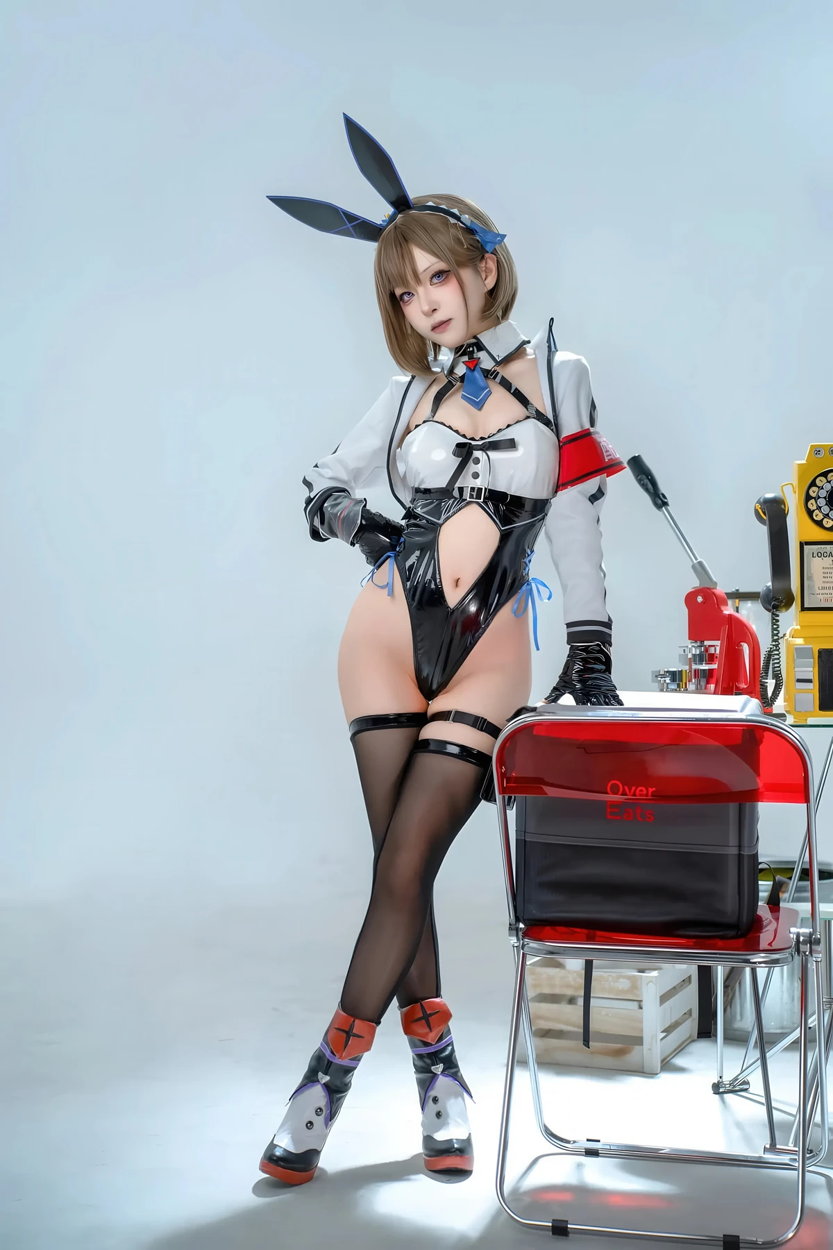 Cosplay 矢量鱼 – 外卖兔女郎 小葵 - P8