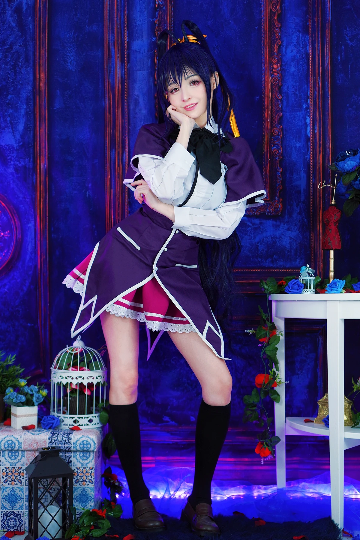 Cosplay Hidori Rose – Akeno Himejima 恶魔高校姬岛朱乃 - P10