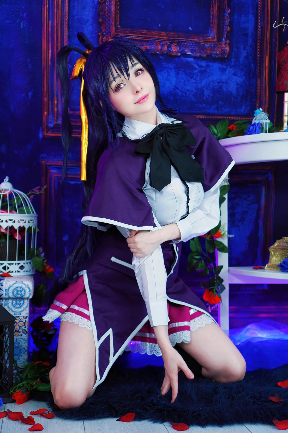 Cosplay Hidori Rose – Akeno Himejima 恶魔高校姬岛朱乃 - P12