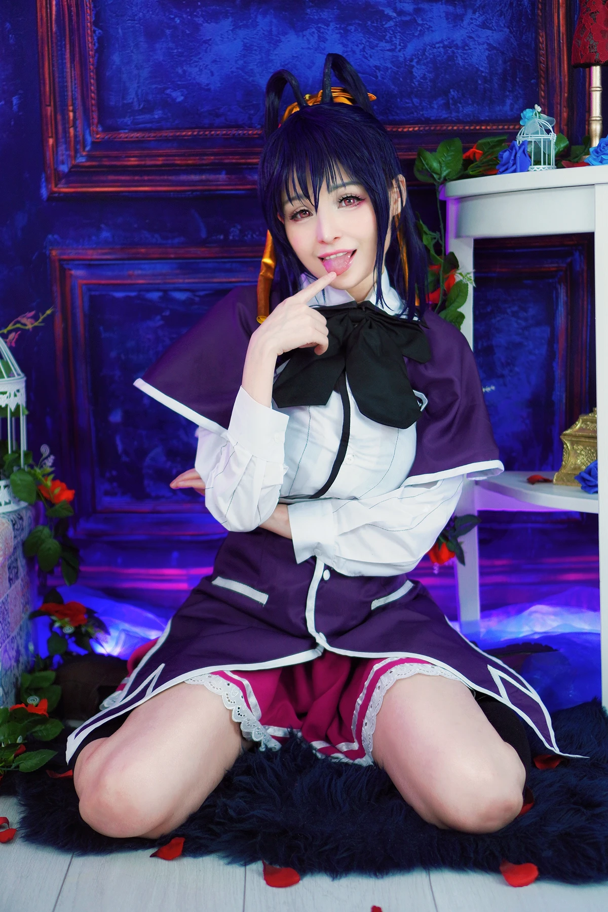 Cosplay Hidori Rose – Akeno Himejima 恶魔高校姬岛朱乃 - P13