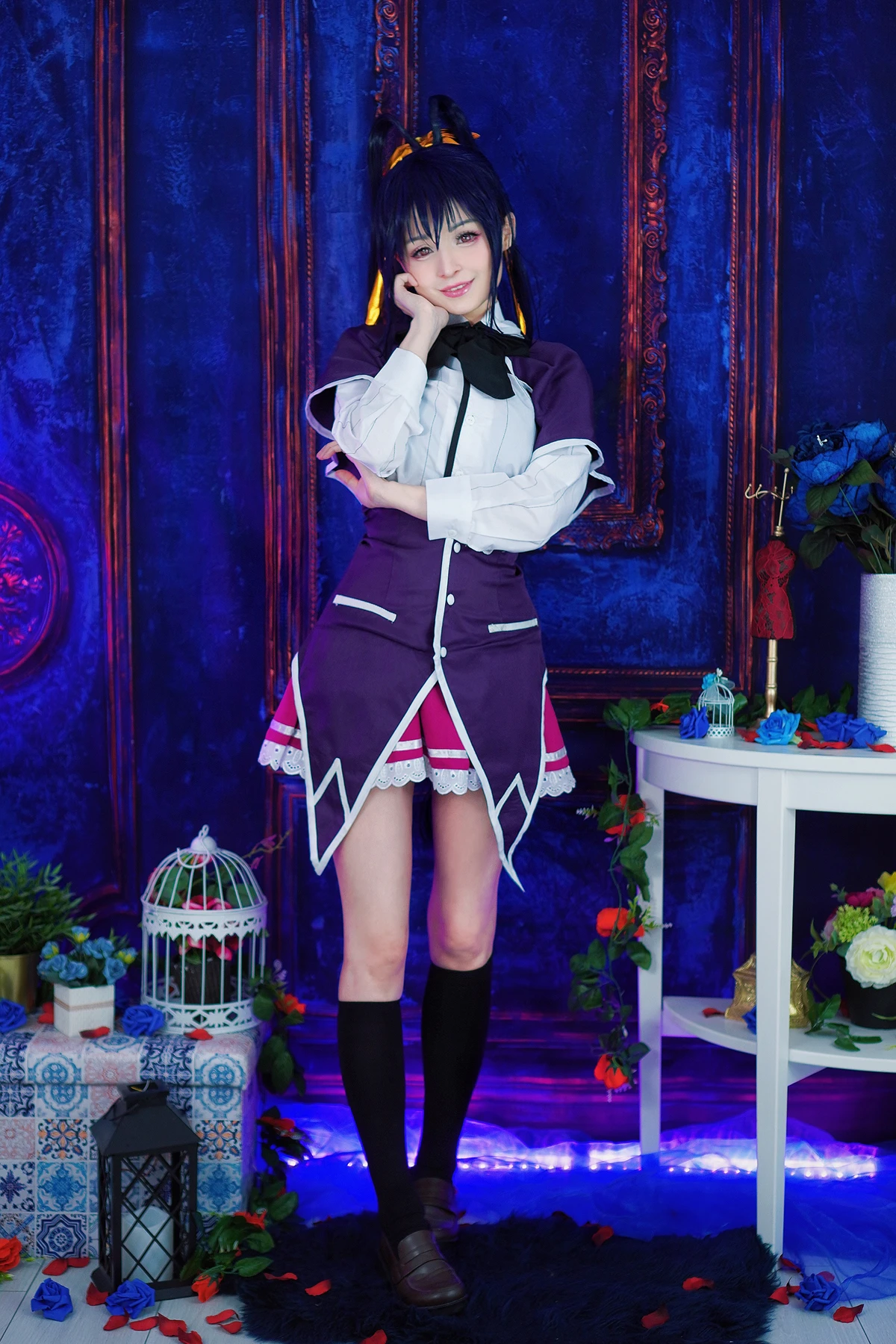 Cosplay Hidori Rose – Akeno Himejima 恶魔高校姬岛朱乃 - P8