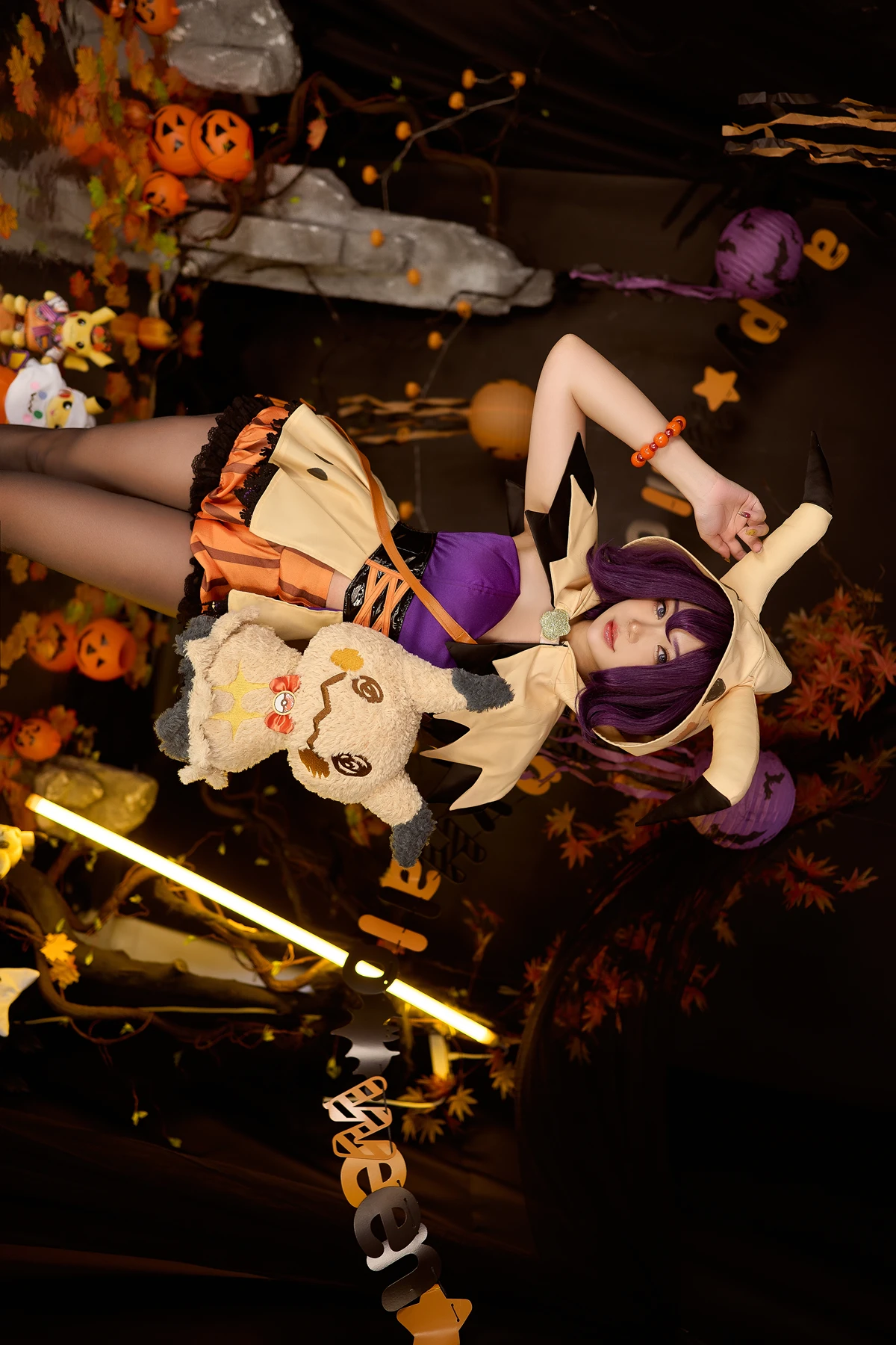 Cosplay ZinieQ – 宝可梦 阿塞萝拉 万圣节 & 塞尔达公主 镂空比基尼 - P26