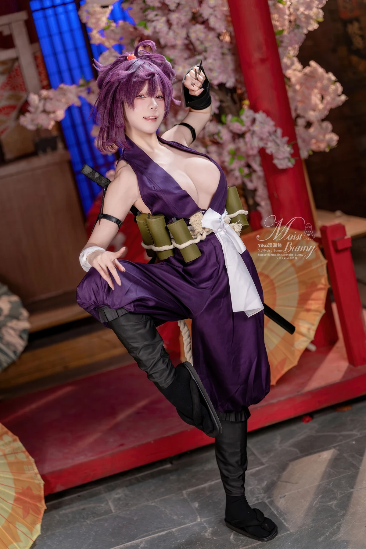 Cosplay 黏黏团子兔 – 地狱乐 杠 - P9