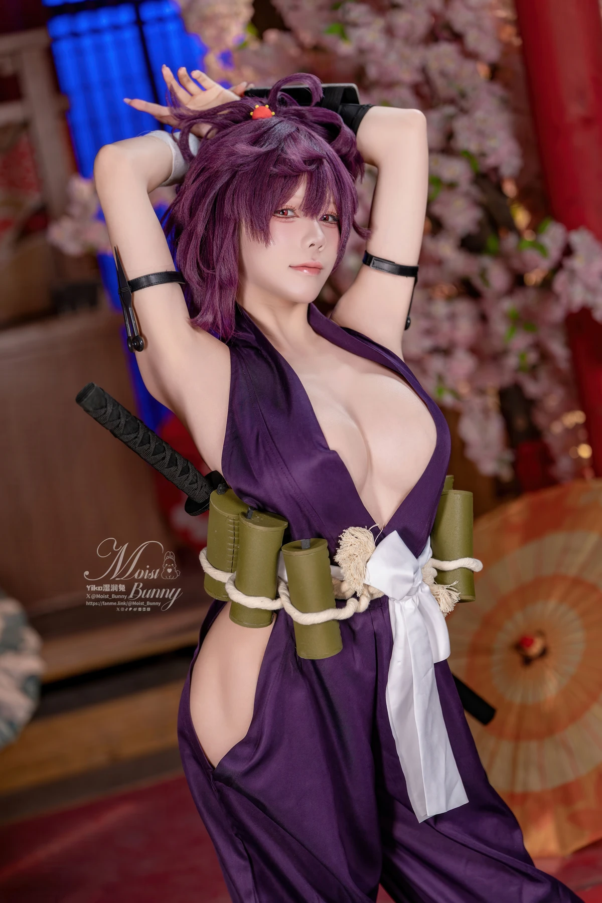 Cosplay 黏黏团子兔 – 地狱乐 杠 - P10