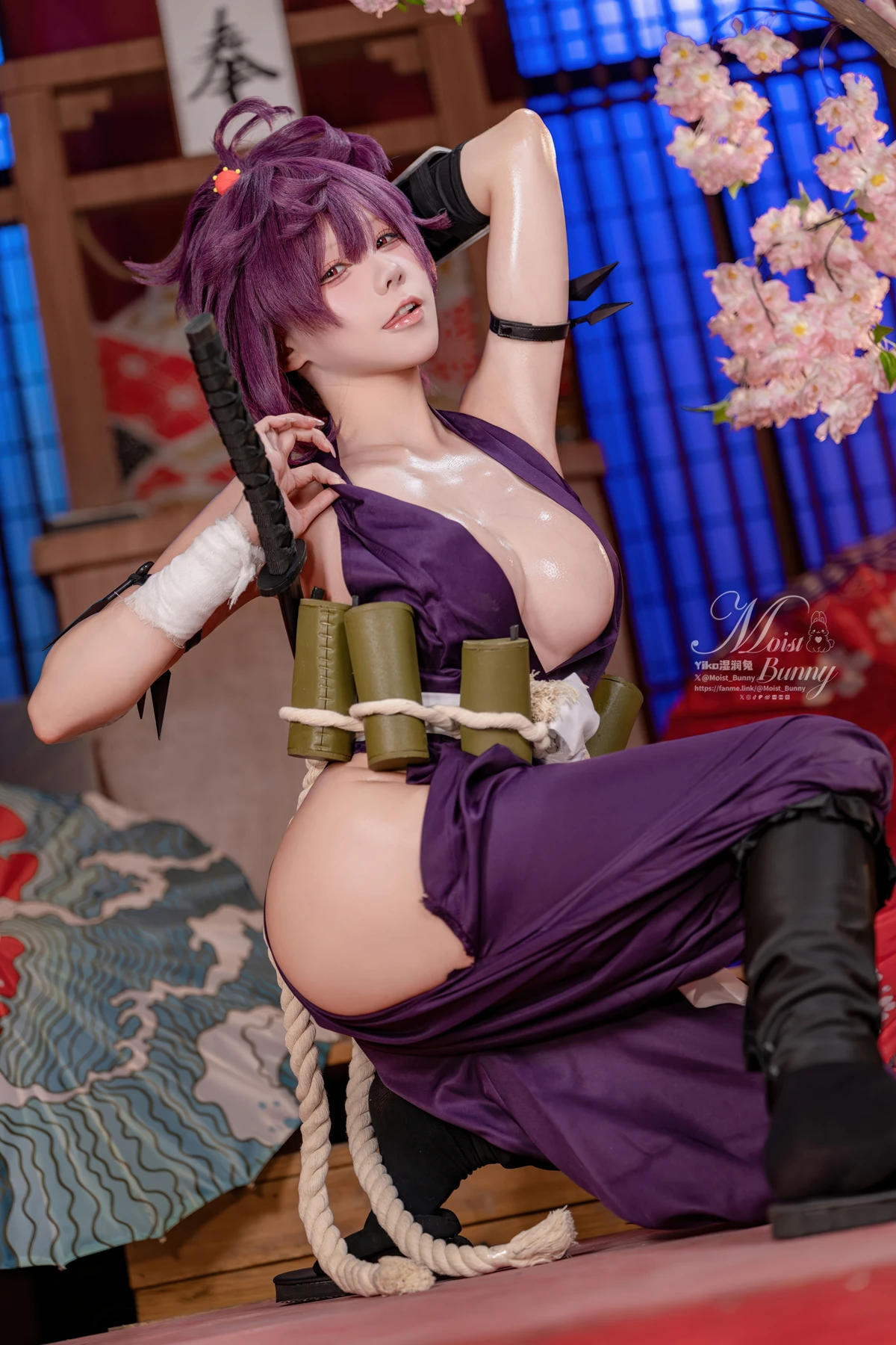 Cosplay 黏黏团子兔 – 地狱乐 杠 - P12