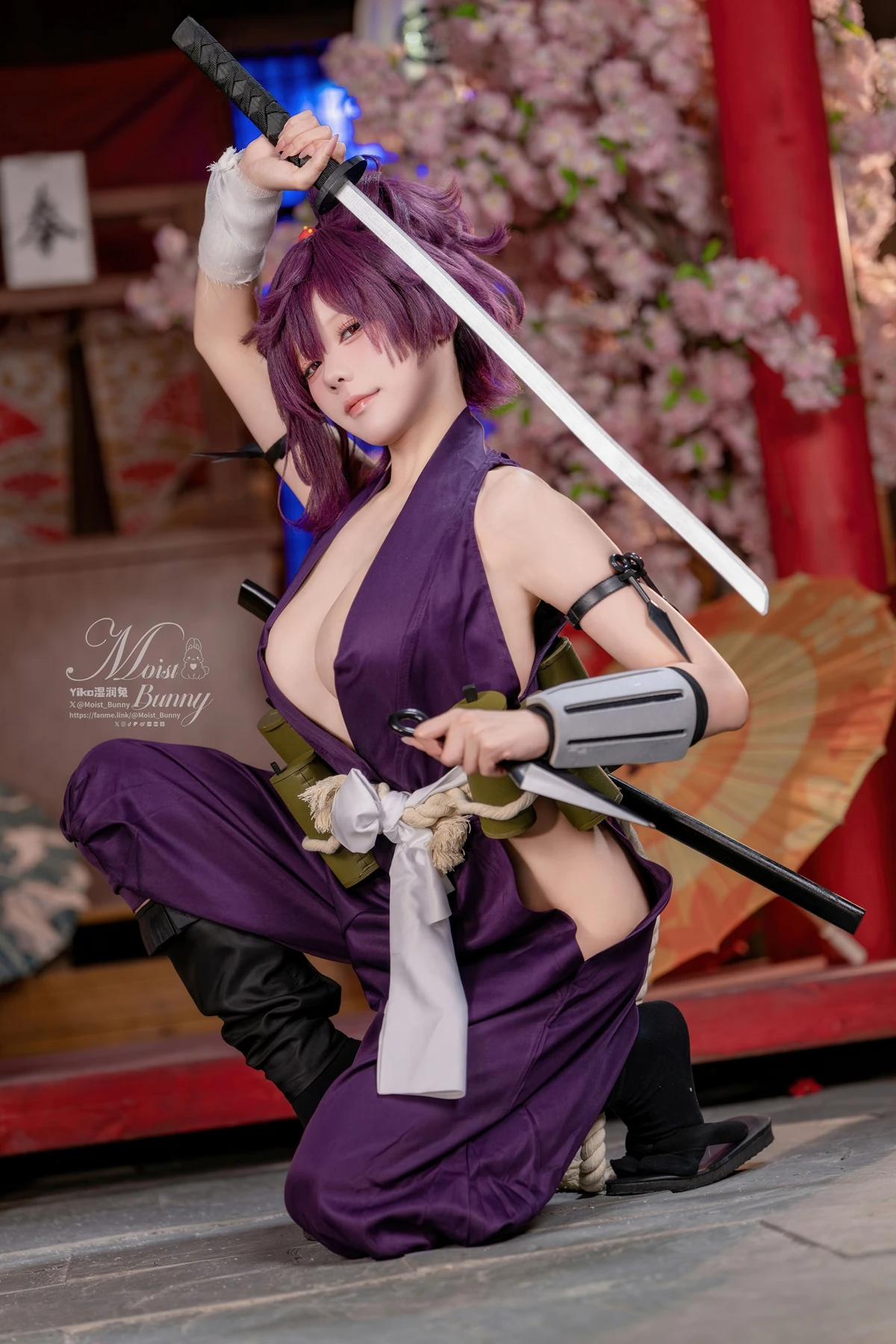 Cosplay 黏黏团子兔 – 地狱乐 杠 - P17