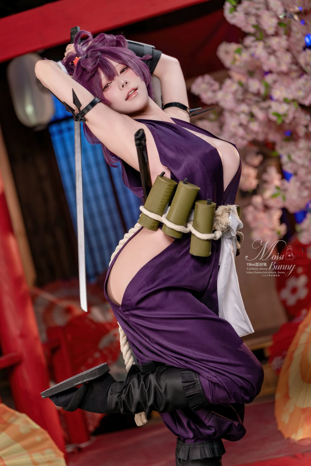 Cosplay 黏黏团子兔 – 地狱乐 杠 - P20