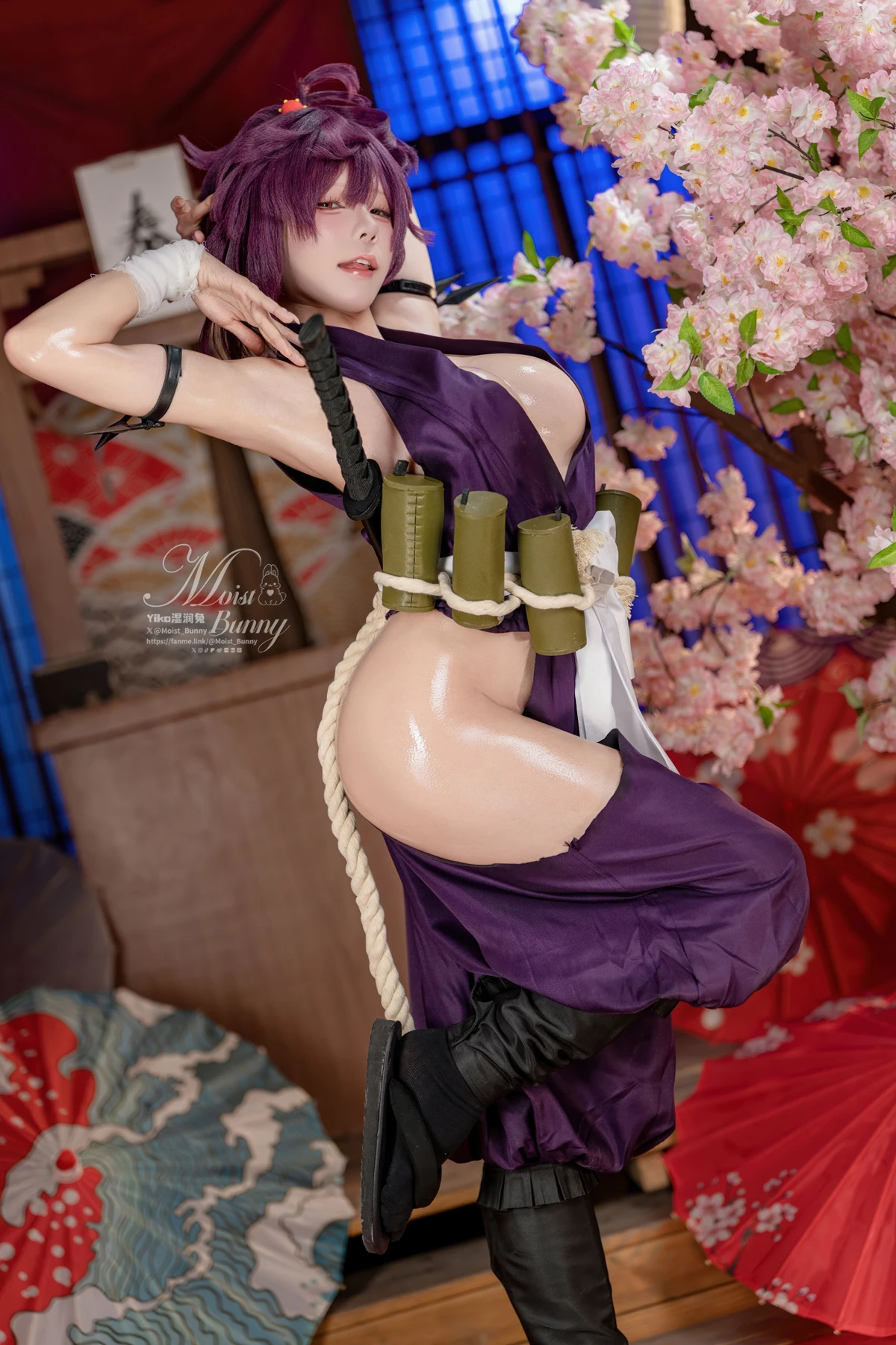 Cosplay 黏黏团子兔 – 地狱乐 杠 - P27