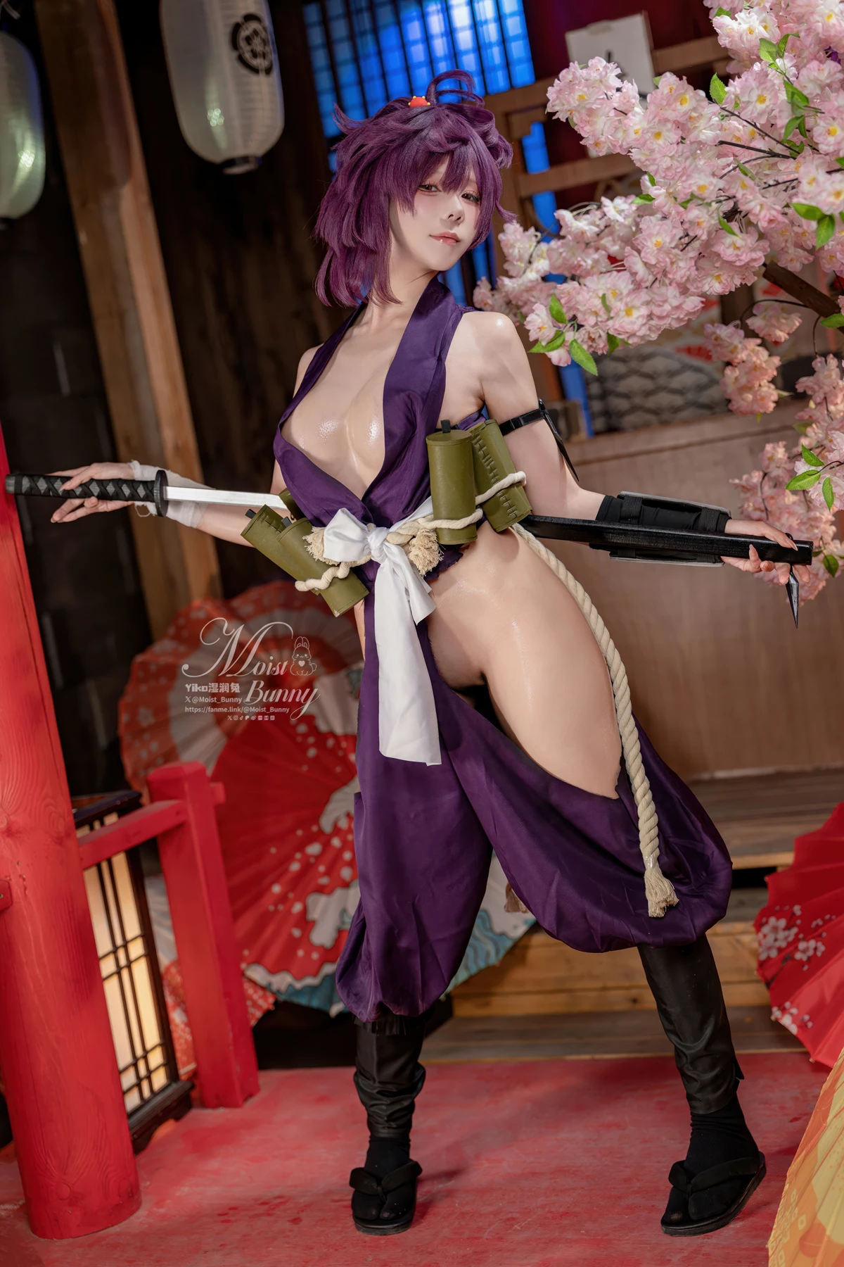 Cosplay 黏黏团子兔 – 地狱乐 杠 - P28