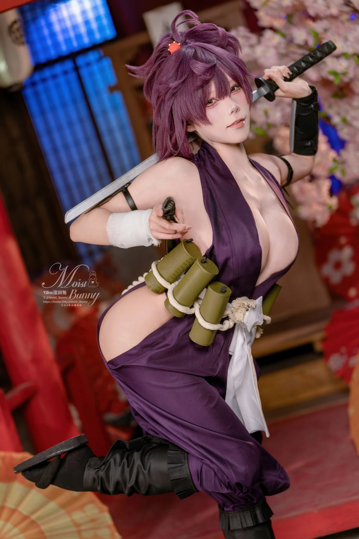 Cosplay 黏黏团子兔 – 地狱乐 杠 - P3