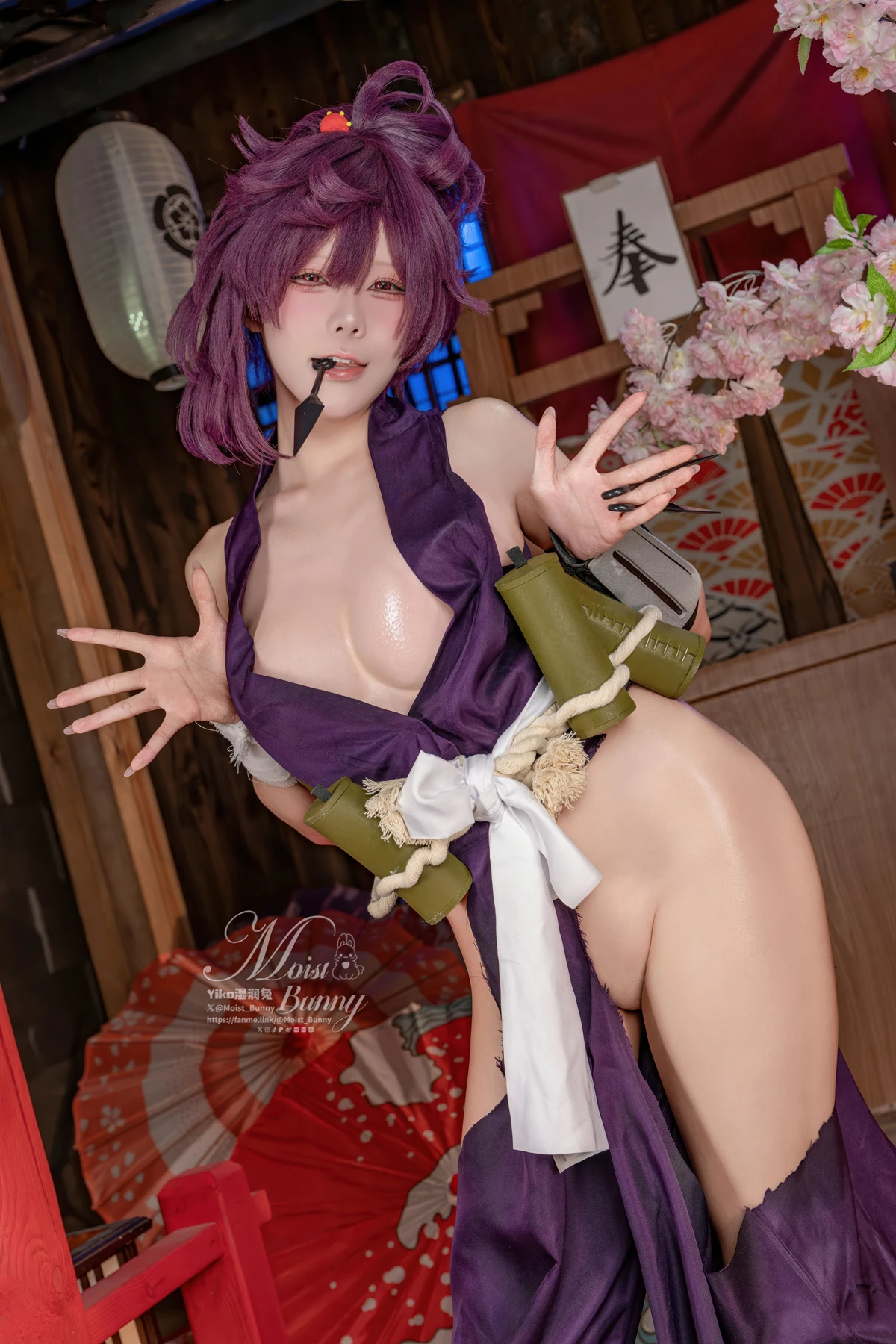 Cosplay 黏黏团子兔 – 地狱乐 杠 - P49