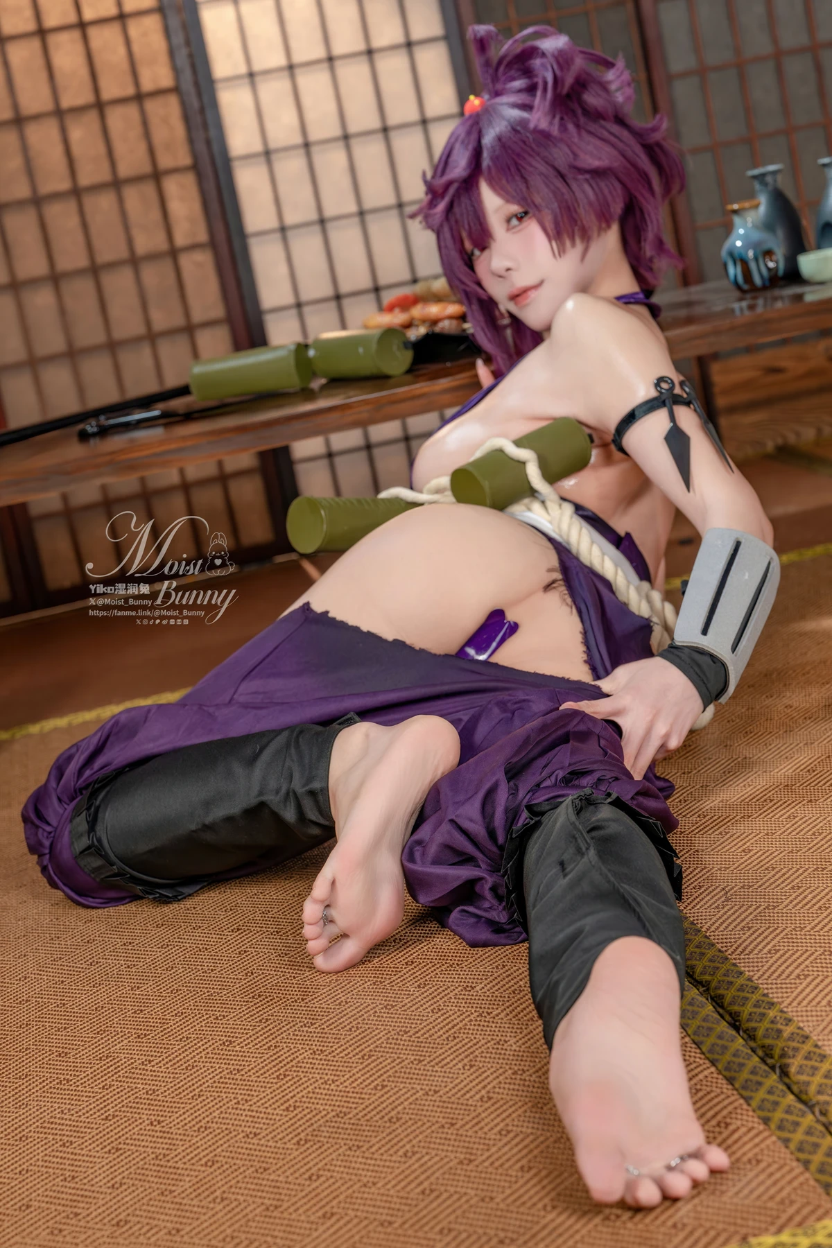 Cosplay 黏黏团子兔 – 地狱乐 杠 - P51