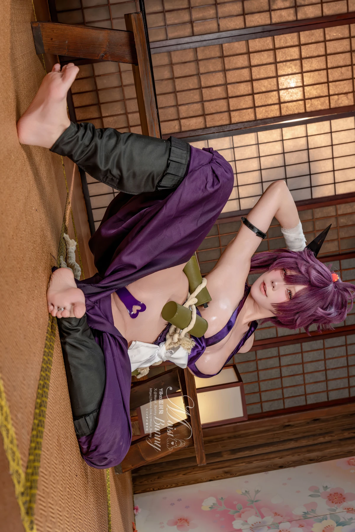 Cosplay 黏黏团子兔 – 地狱乐 杠 - P52