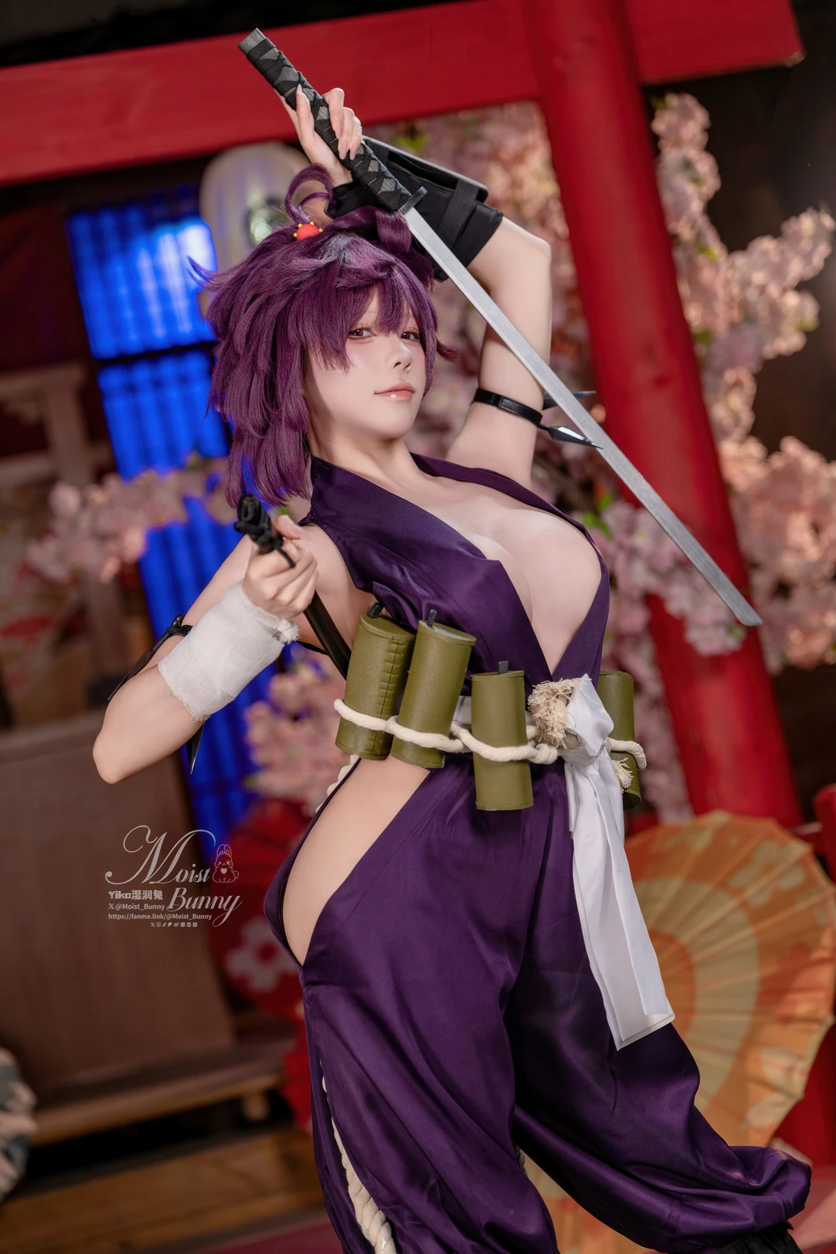 Cosplay 黏黏团子兔 – 地狱乐 杠 - P5
