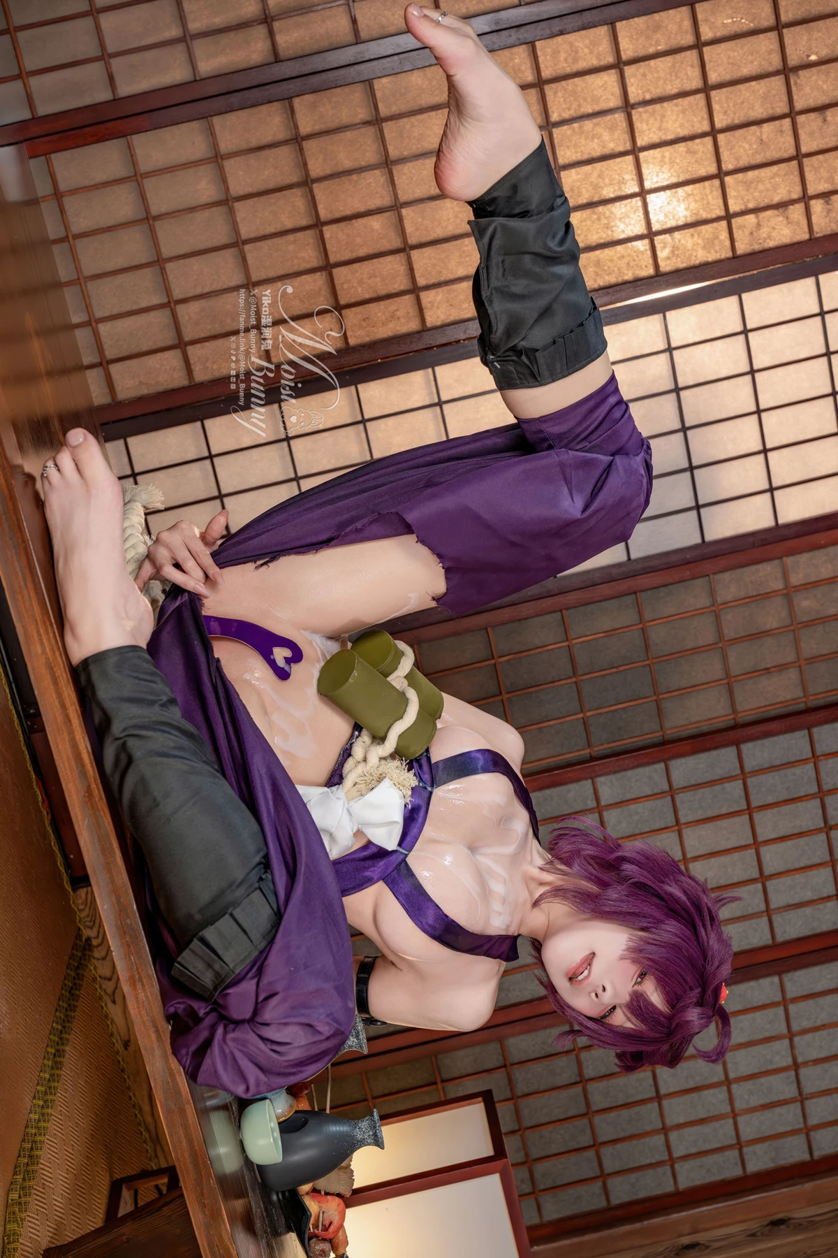 Cosplay 黏黏团子兔 – 地狱乐 杠 - P74