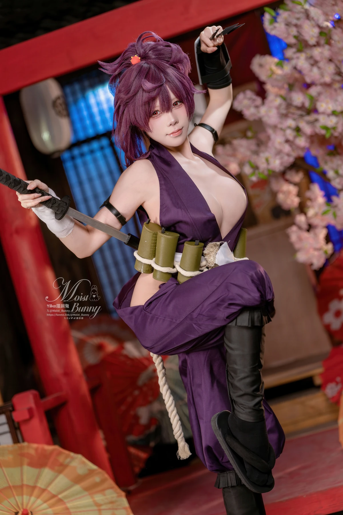 Cosplay 黏黏团子兔 – 地狱乐 杠 - P8