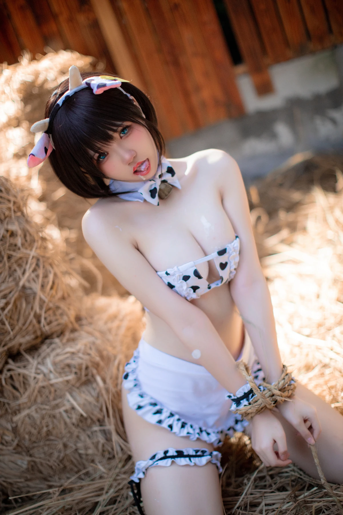 Cosplay 阿薰kaOri – 小薰喝牛奶 - P3