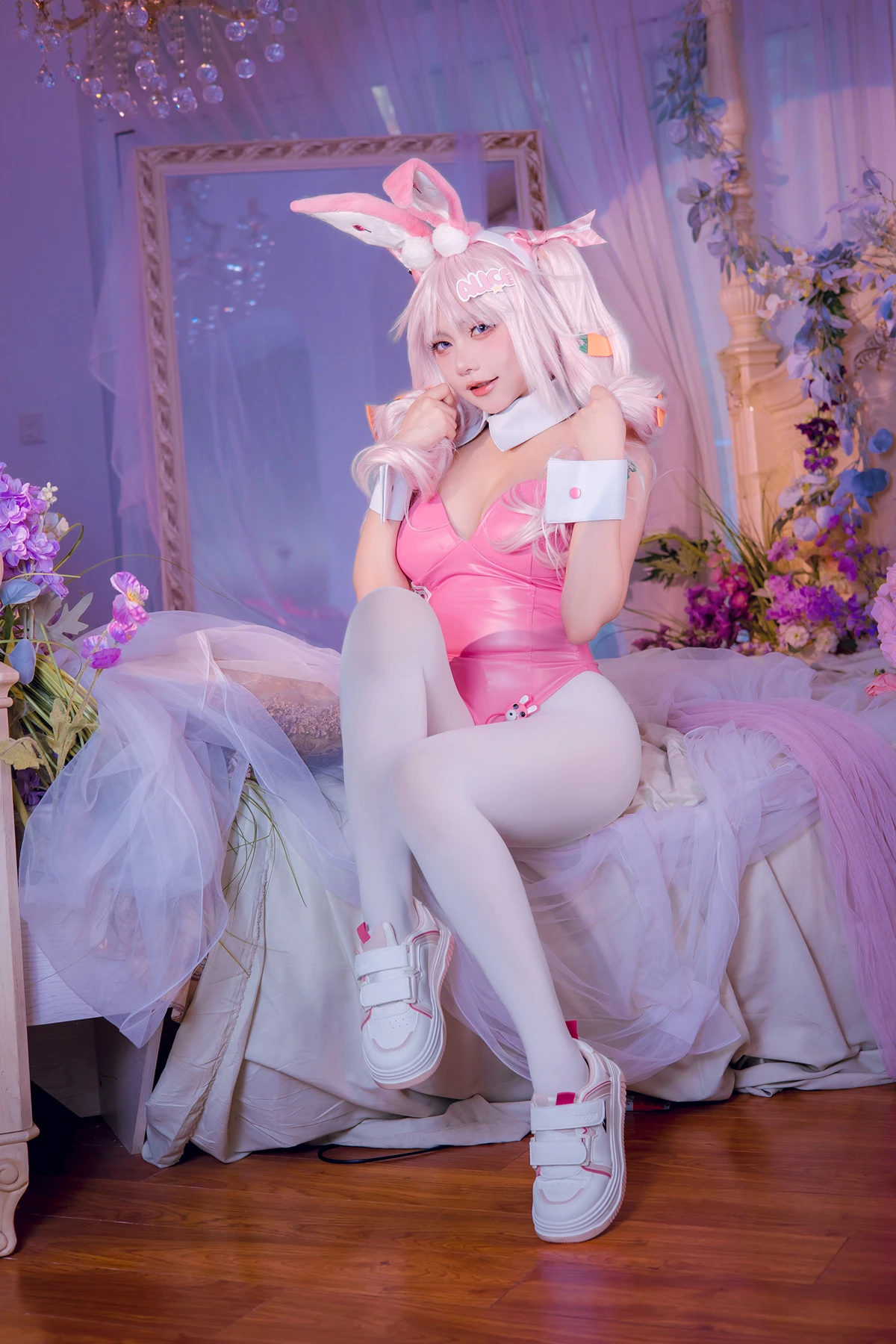 Cosplay 是一只熊仔吗 – Nikke爱丽丝兔女郎 - P17
