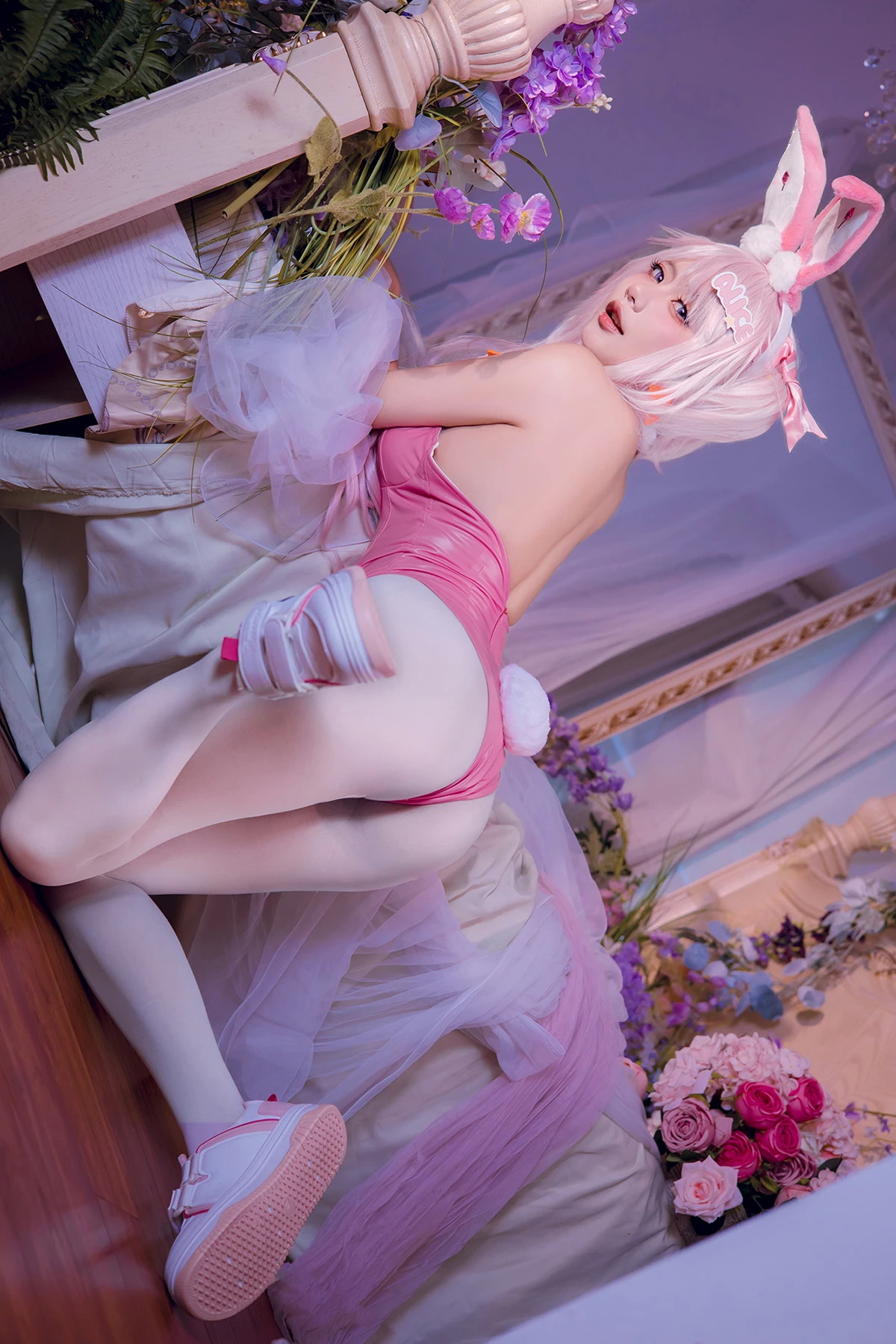 Cosplay 是一只熊仔吗 – Nikke爱丽丝兔女郎 - P26