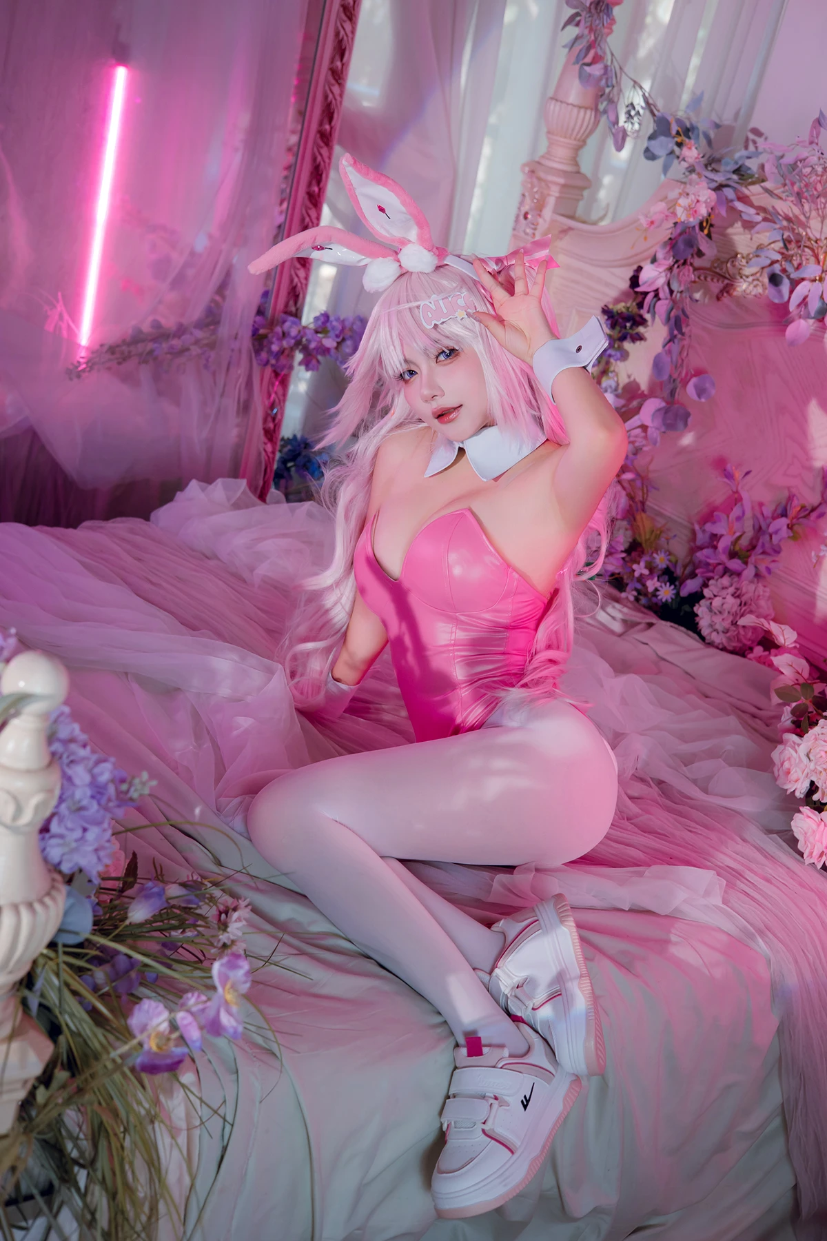 Cosplay 是一只熊仔吗 – Nikke爱丽丝兔女郎 - P40