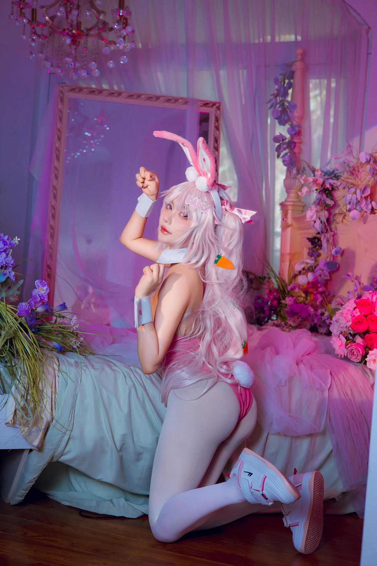 Cosplay 是一只熊仔吗 – Nikke爱丽丝兔女郎 - P47