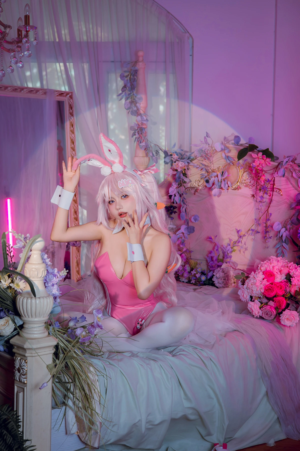Cosplay 是一只熊仔吗 – Nikke爱丽丝兔女郎 - P49
