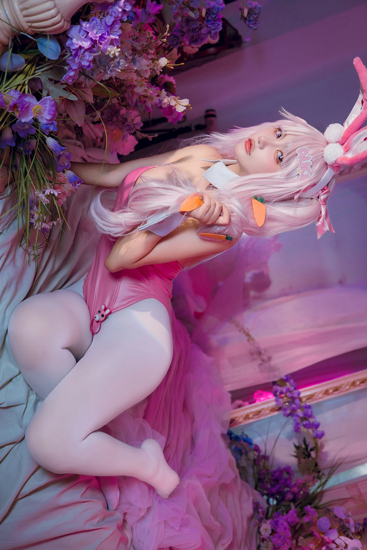 Cosplay 是一只熊仔吗 – Nikke爱丽丝兔女郎 - P50