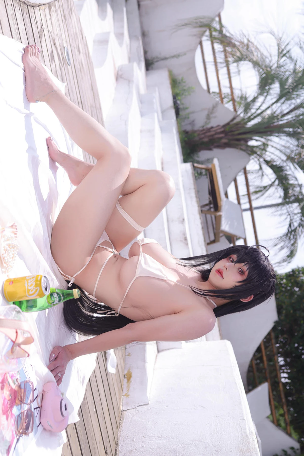 Cosplay 桜满三时 – 碧蓝航线 大凤 泳装 Set.01 - P9