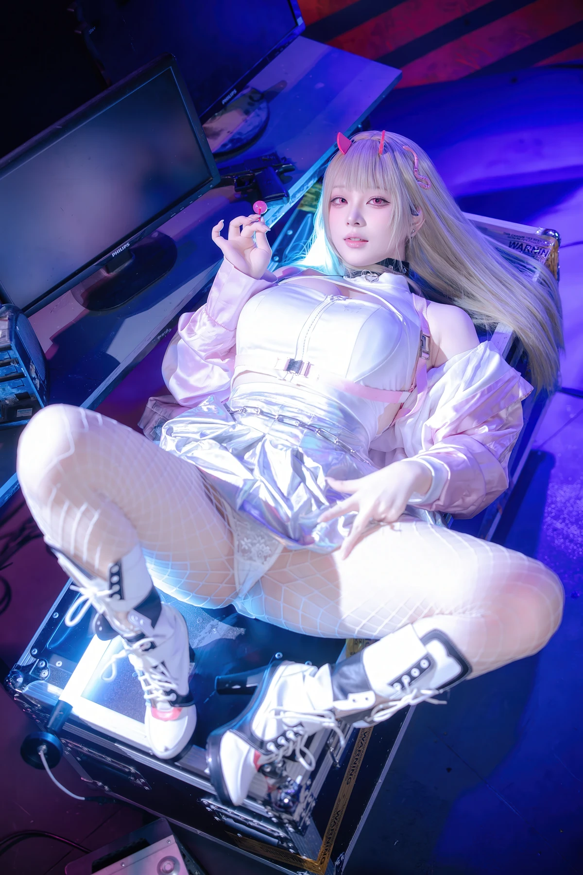 Cosplay 屿鱼 – 胜利女神：妮姬 毒蛇 - P17
