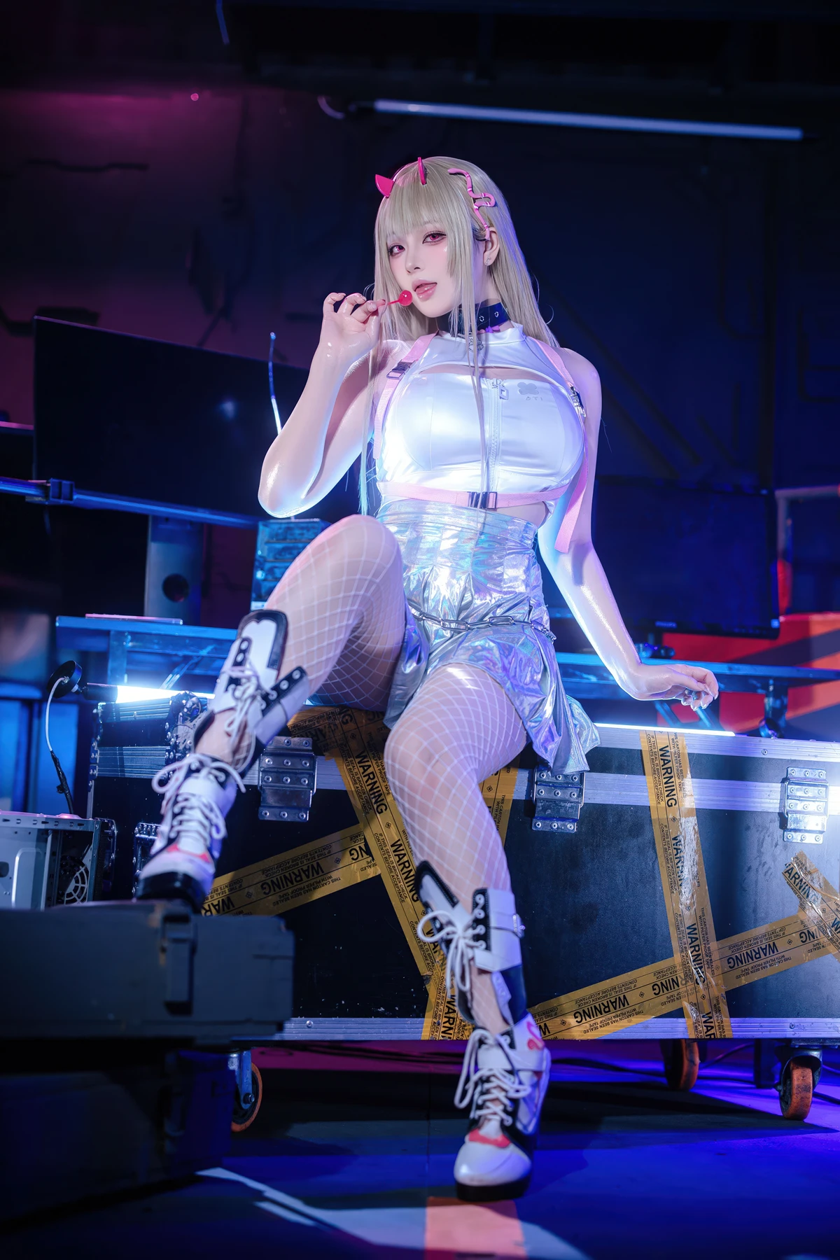 Cosplay 屿鱼 – 胜利女神：妮姬 毒蛇 - P22