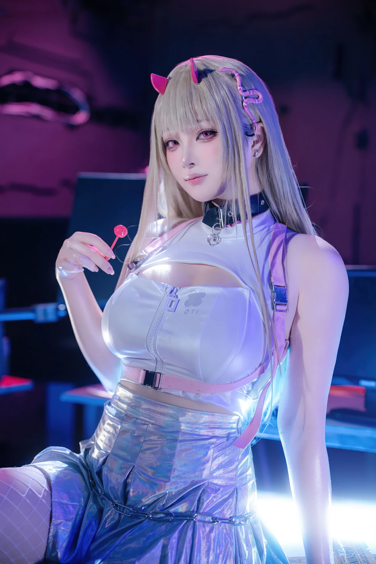 Cosplay 屿鱼 – 胜利女神：妮姬 毒蛇 - P24