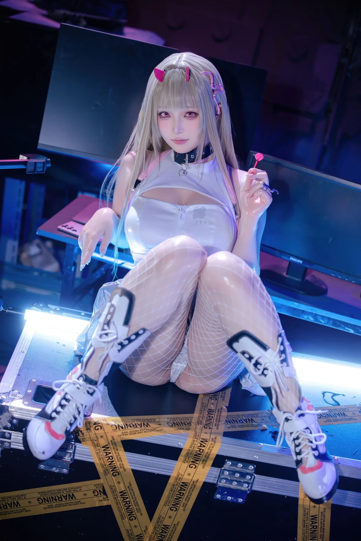 Cosplay 屿鱼 – 胜利女神：妮姬 毒蛇 - P33