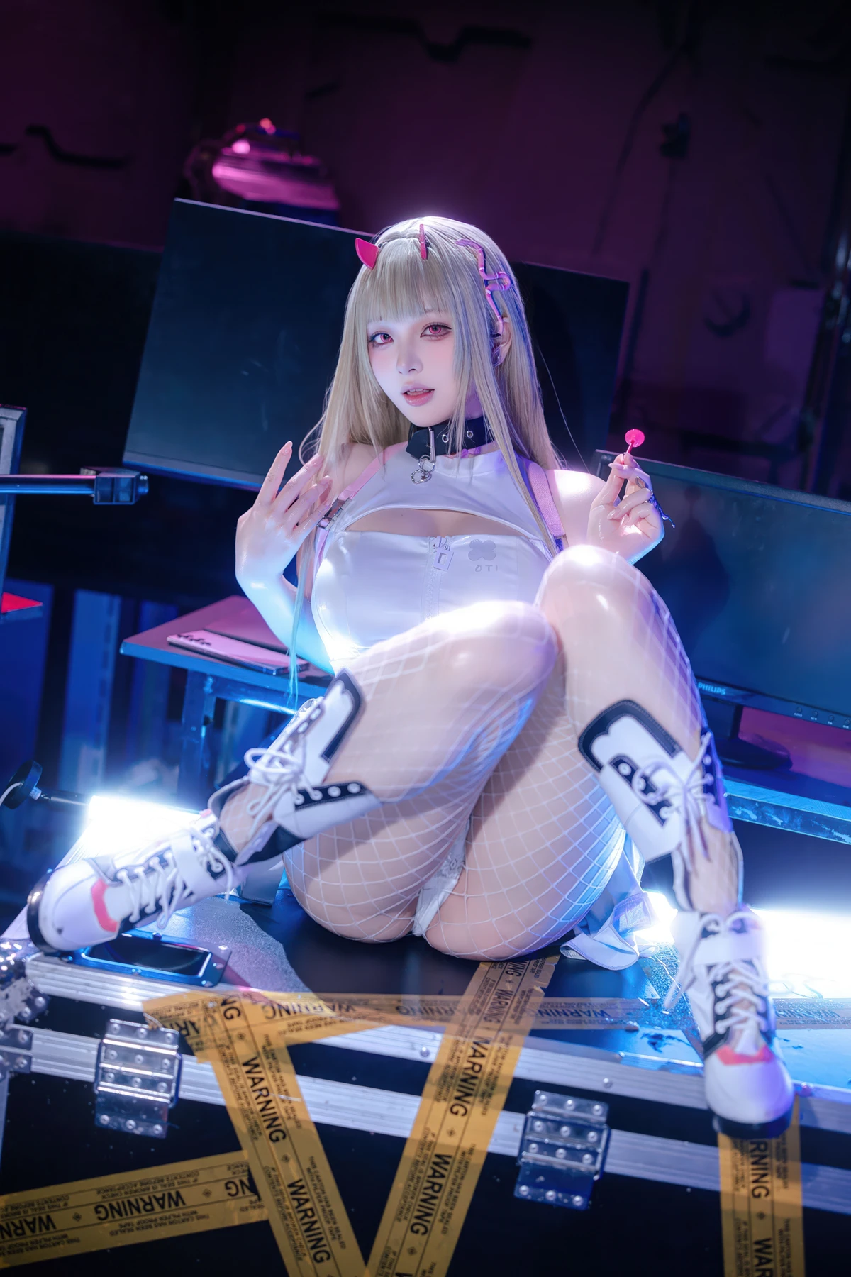 Cosplay 屿鱼 – 胜利女神：妮姬 毒蛇 - P34