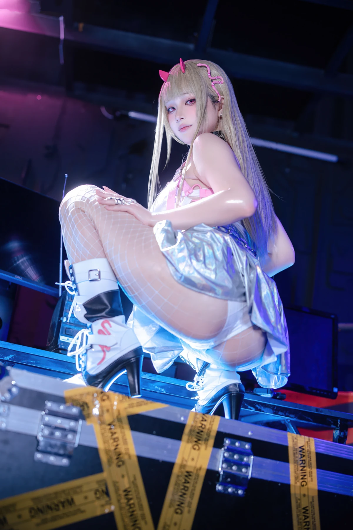 Cosplay 屿鱼 – 胜利女神：妮姬 毒蛇 - P45