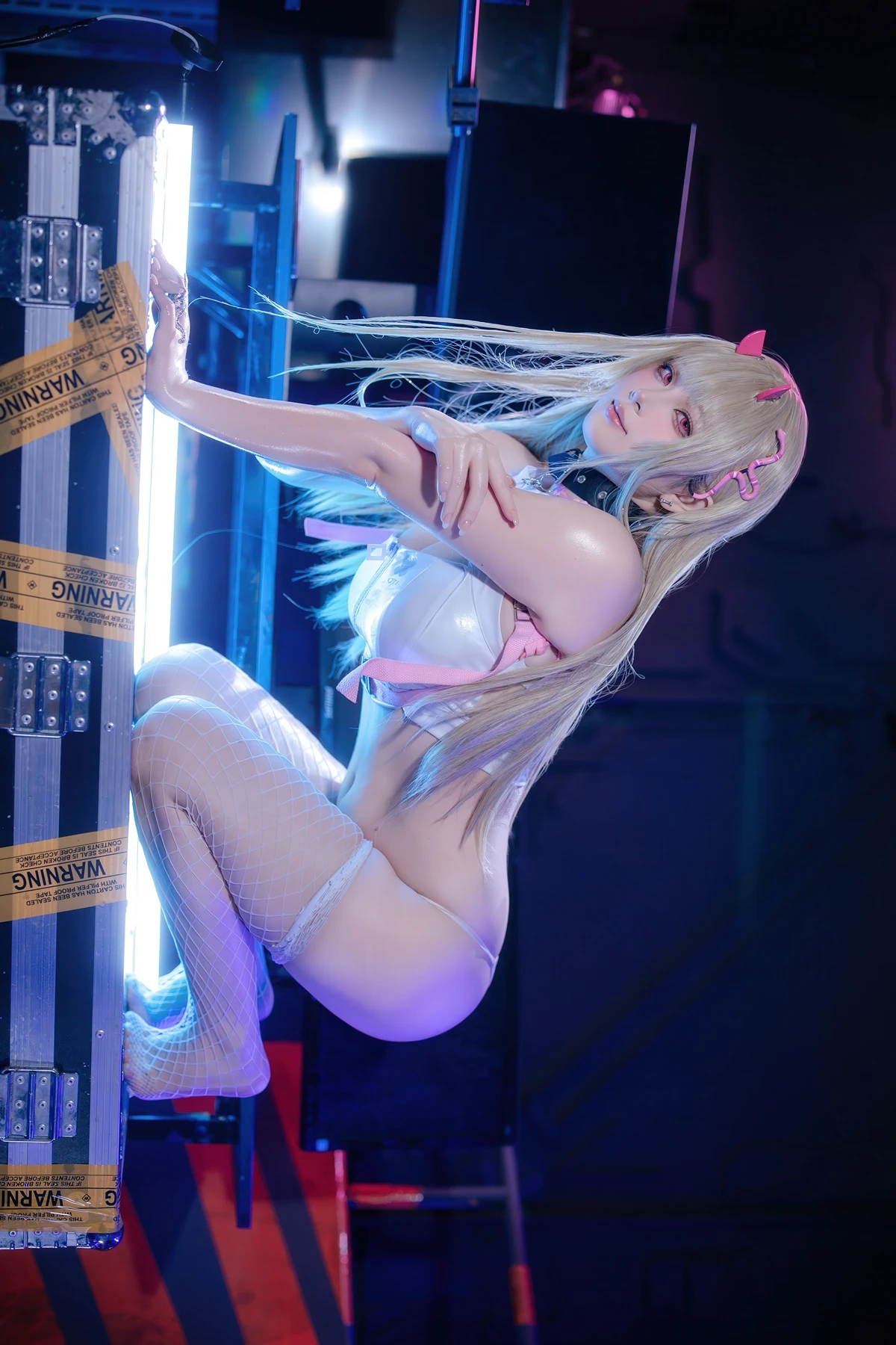 Cosplay 屿鱼 – 胜利女神：妮姬 毒蛇 - P53